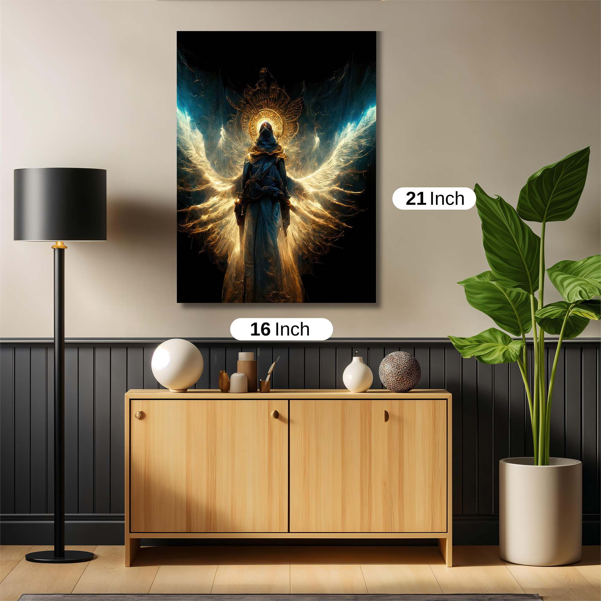 Angel Ascendant Safe Wall Magnetic / M
