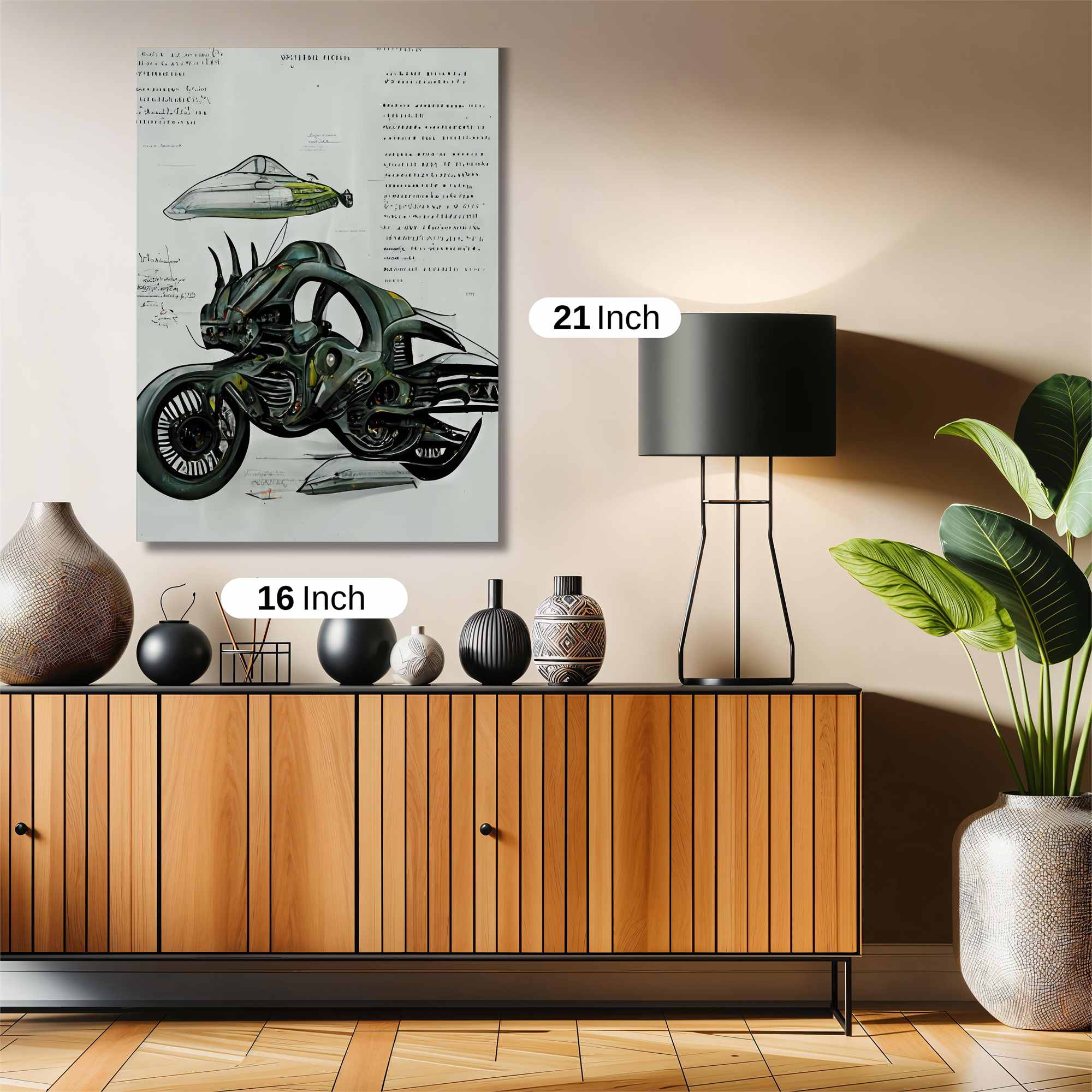 Alien Rider Safe Wall Magnetic / M