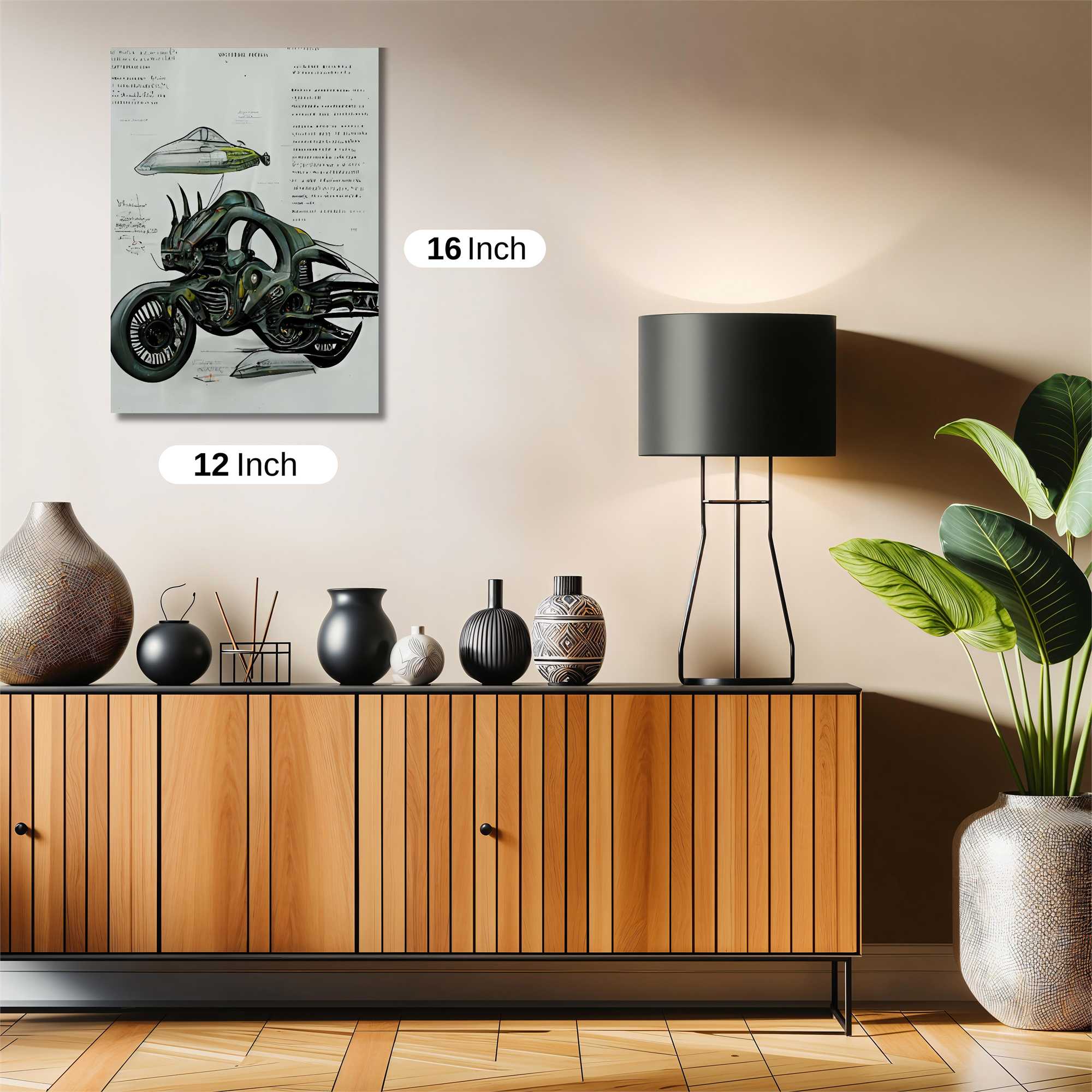 Alien Rider Safe Wall Magnetic / M
