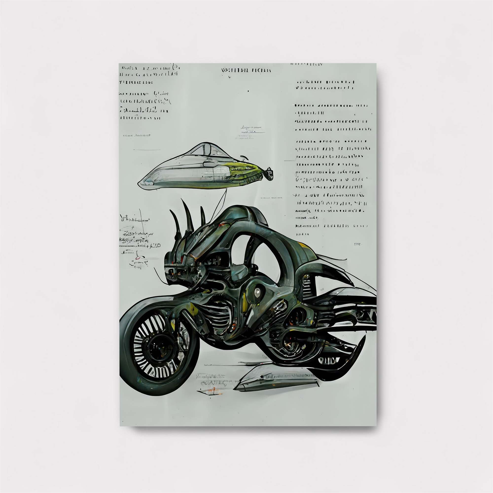 Alien Rider Safe Wall Magnetic / M