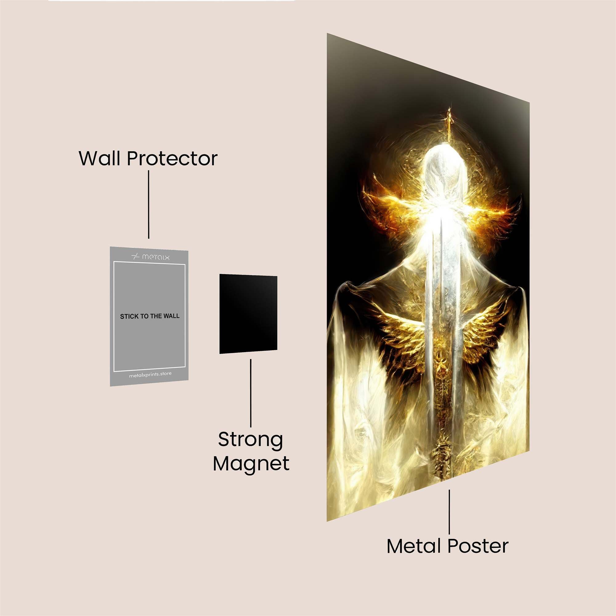 Archangel Radiance Safe Wall Magnetic / M