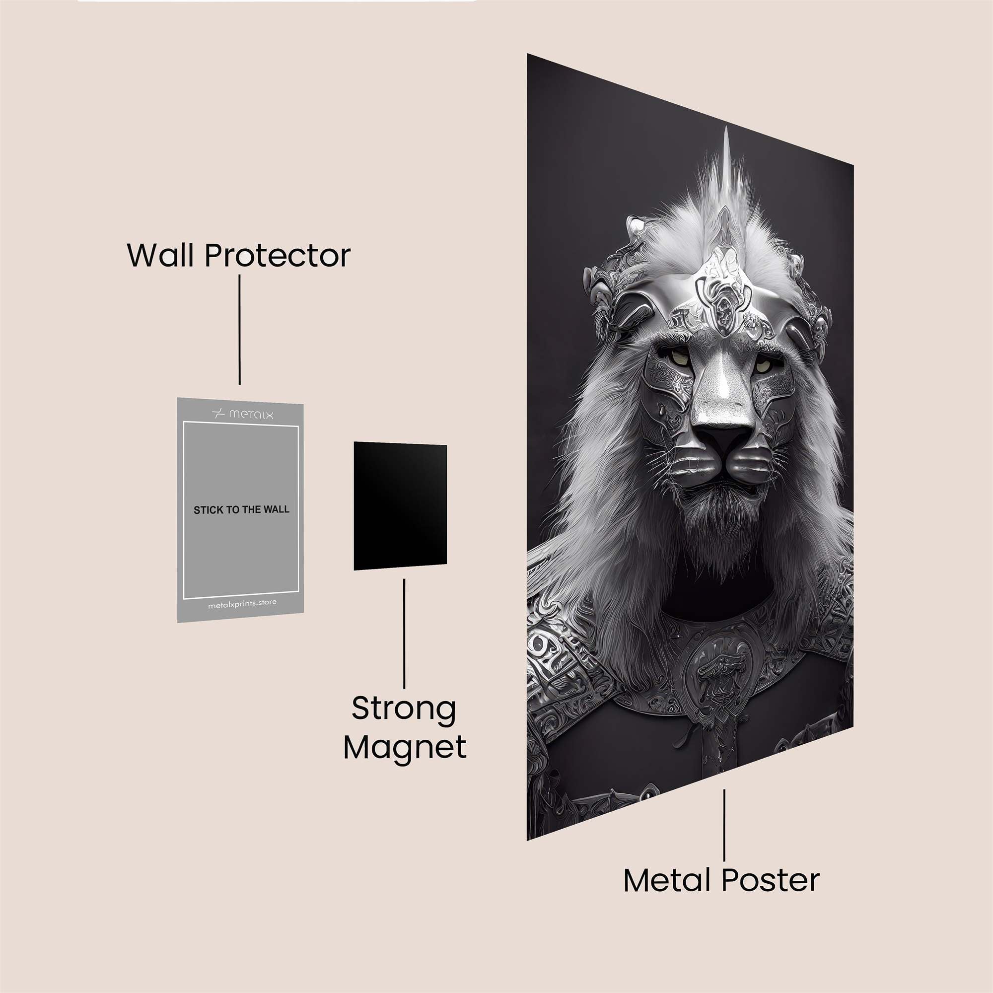 Lion Sovereign Safe Wall Magnetic / M