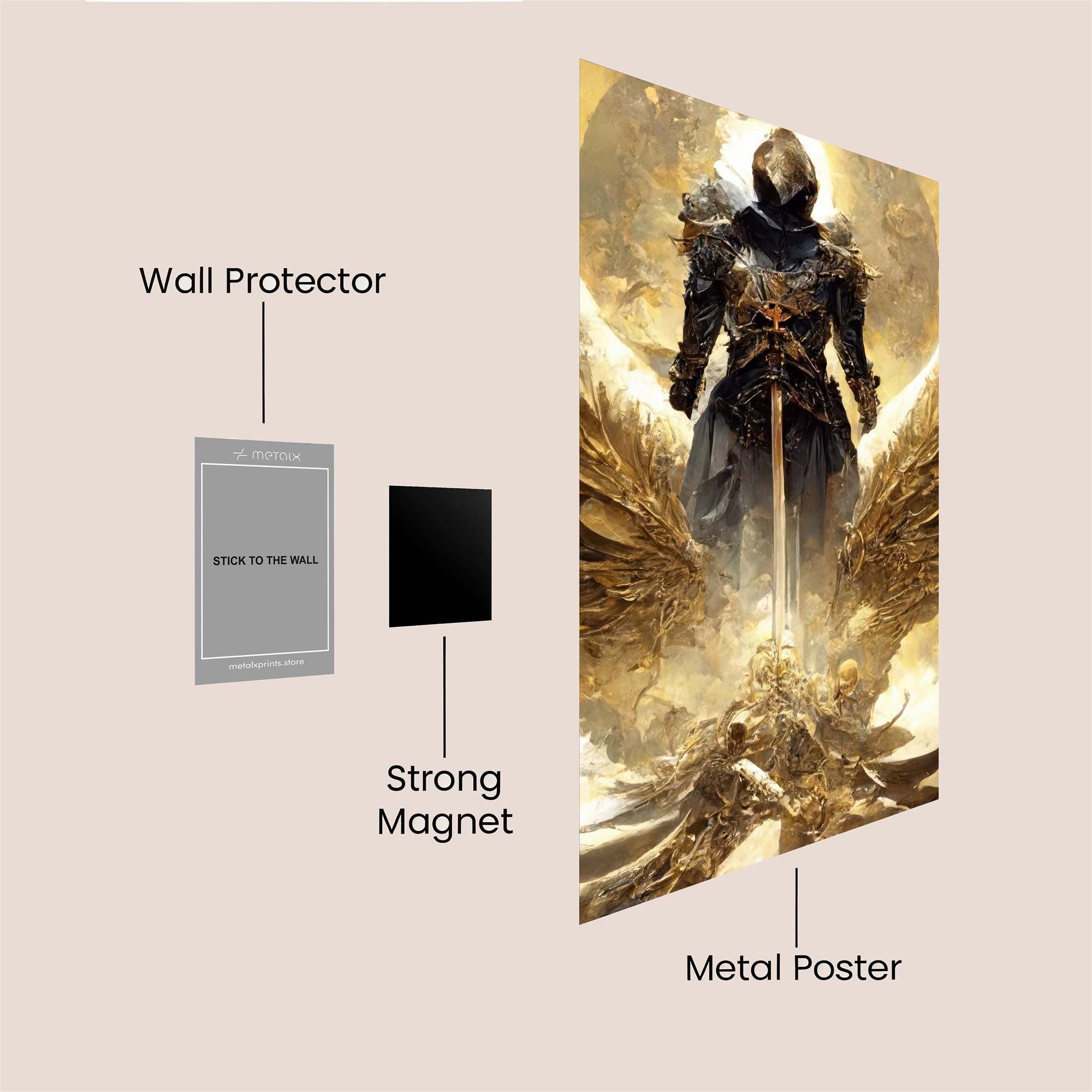 Archangel Radiant Safe Wall Magnetic / M