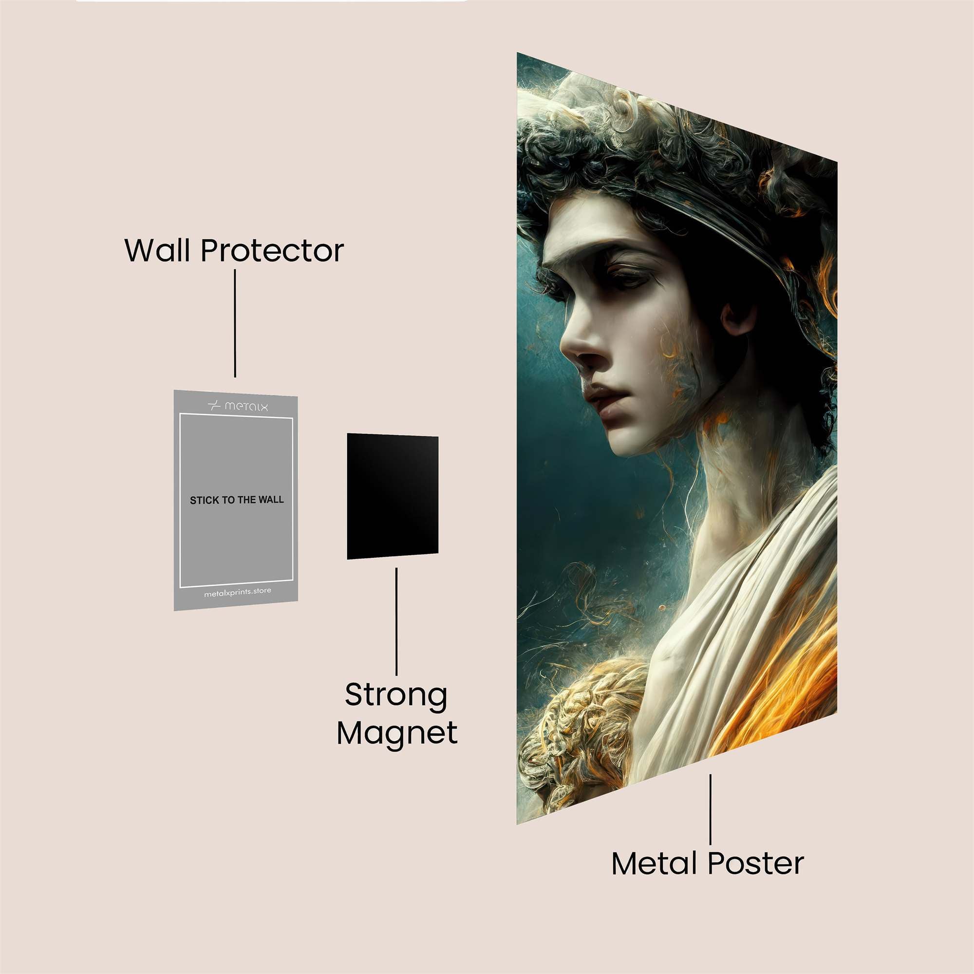 Apollo Radiant Safe Wall Magnetic / M