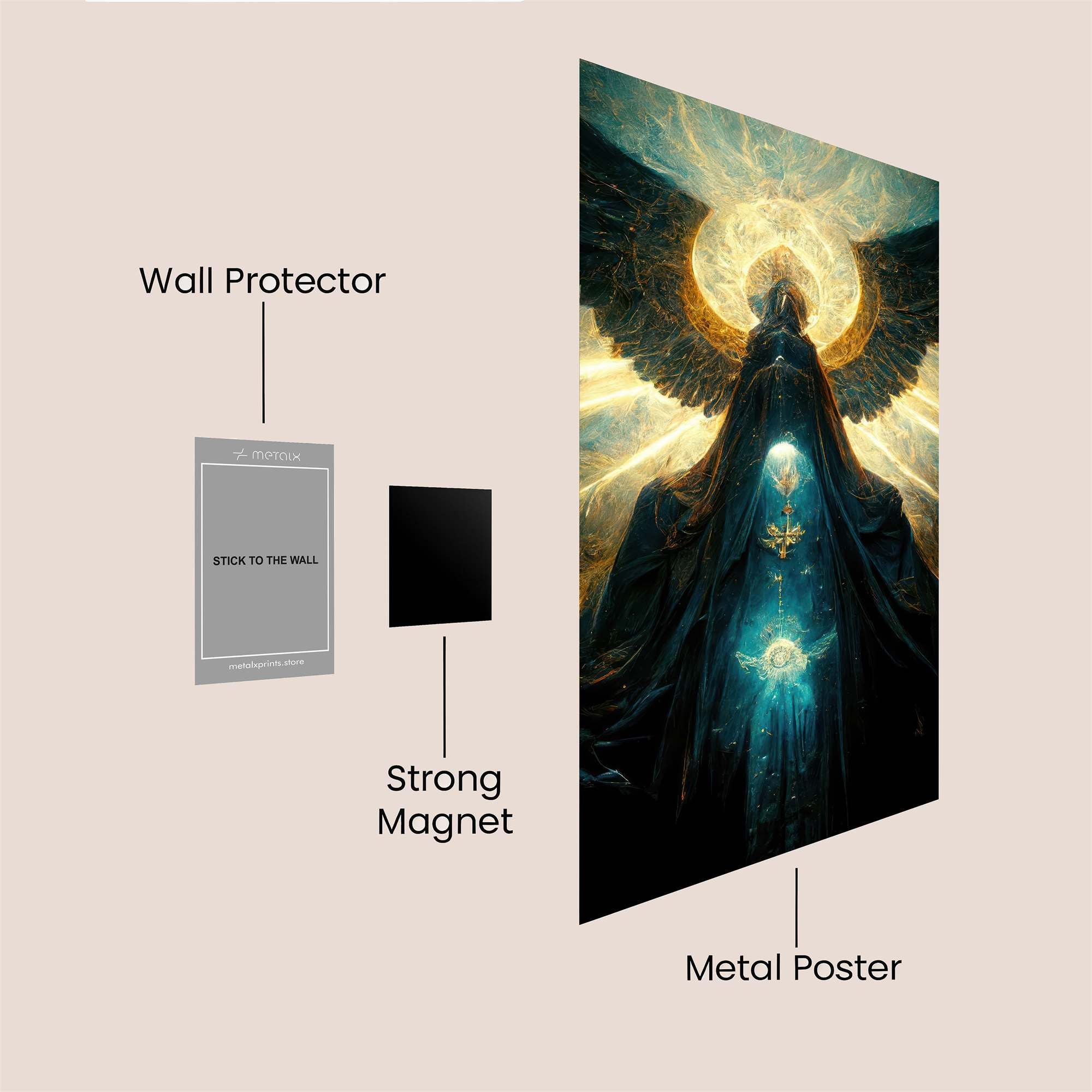 Angel Radiance Safe Wall Magnetic / M