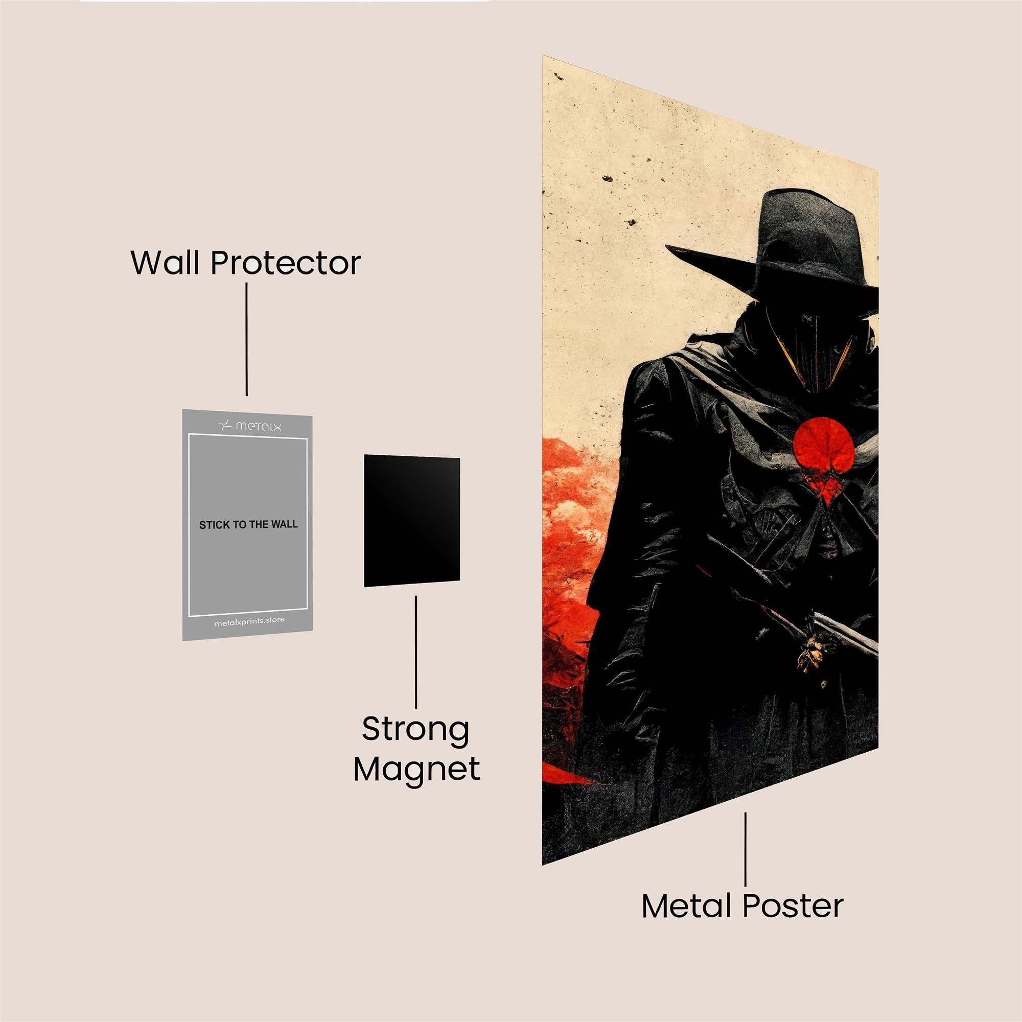 Judge Dreadful Safe Wall Magnetic / M