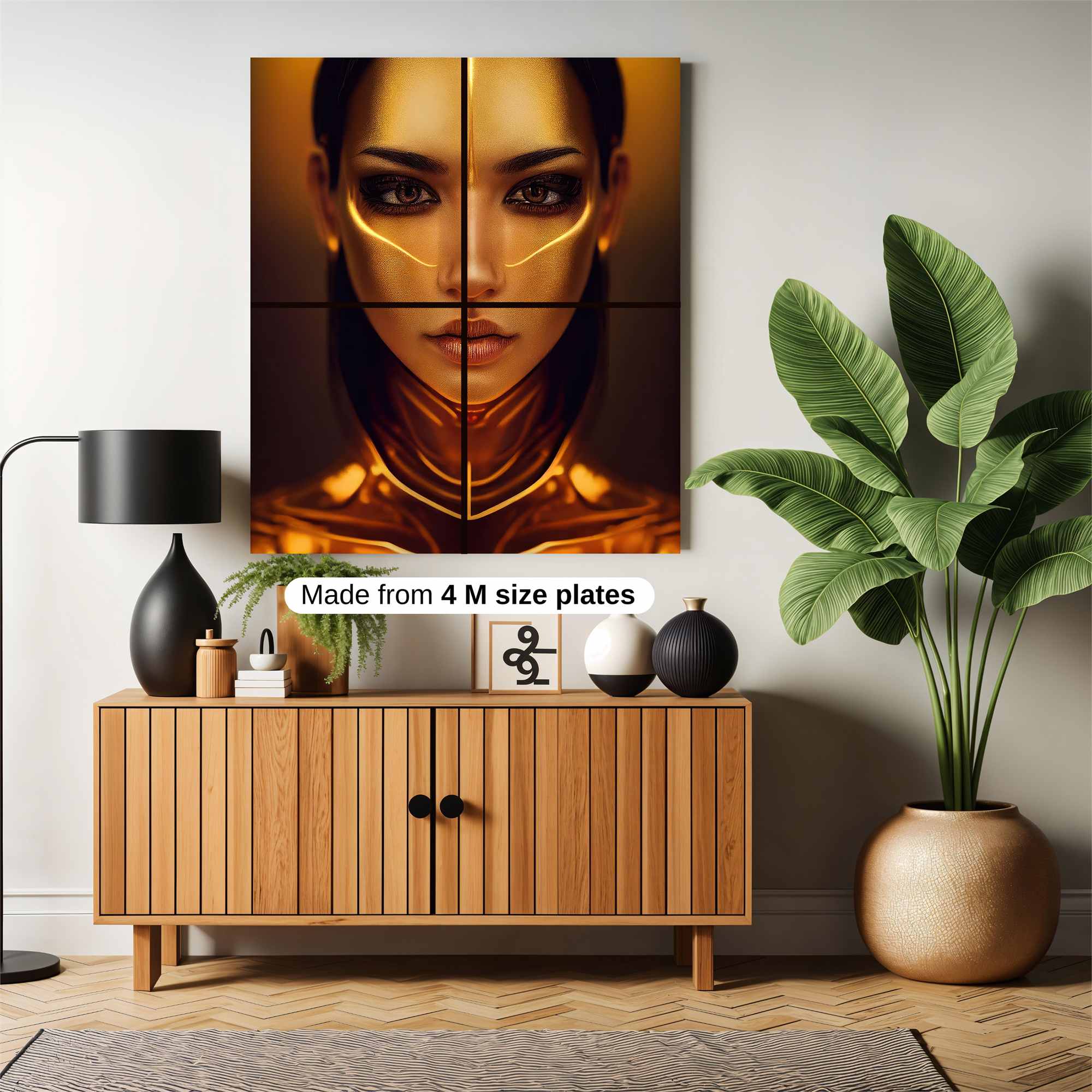 Golden Majesty Safe Wall Magnetic / M