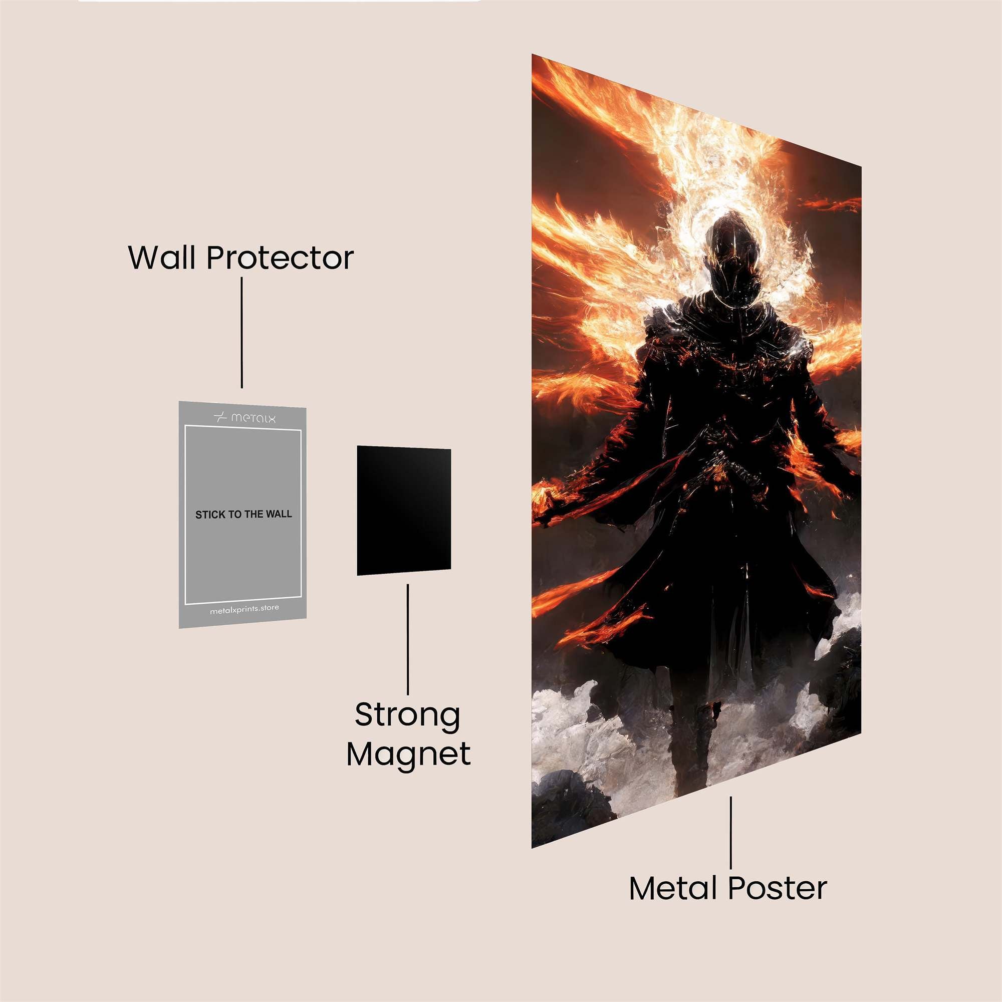 Inferno Ascendant Safe Wall Magnetic / M
