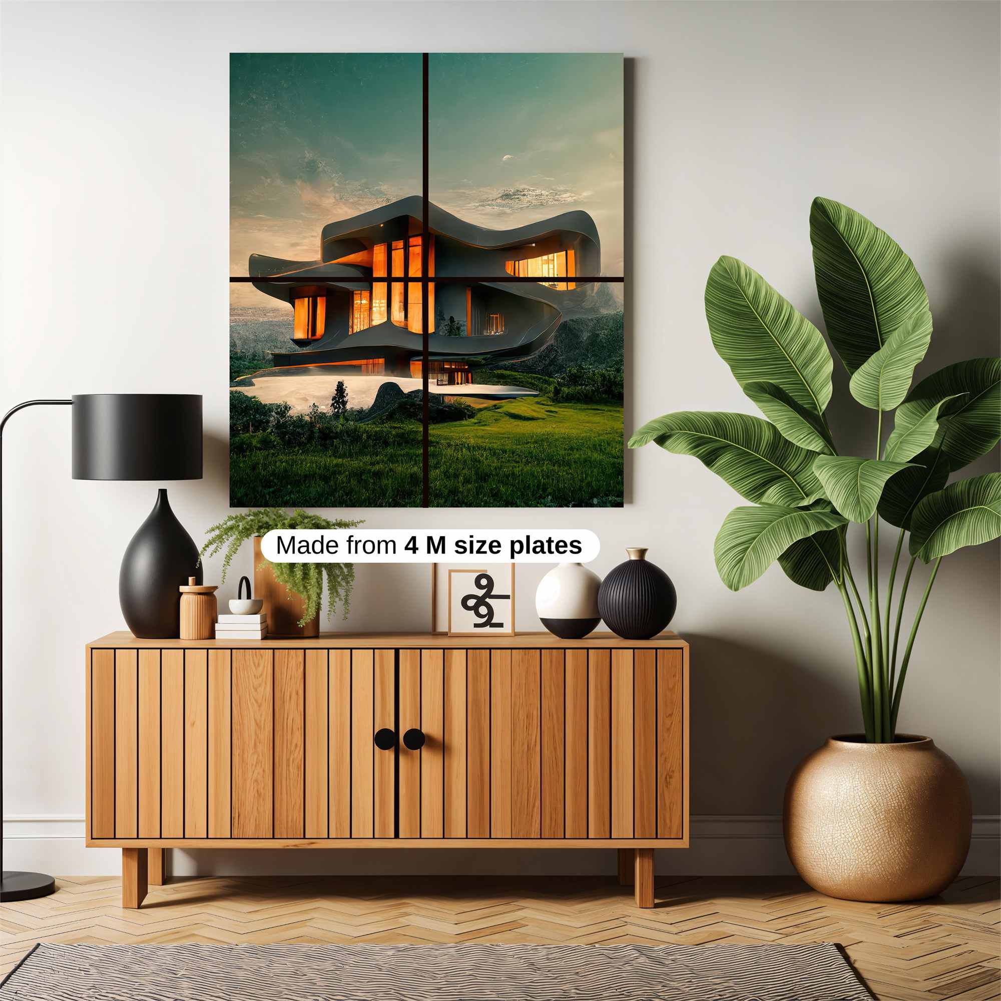 Modern Serenity Safe Wall Magnetic / M