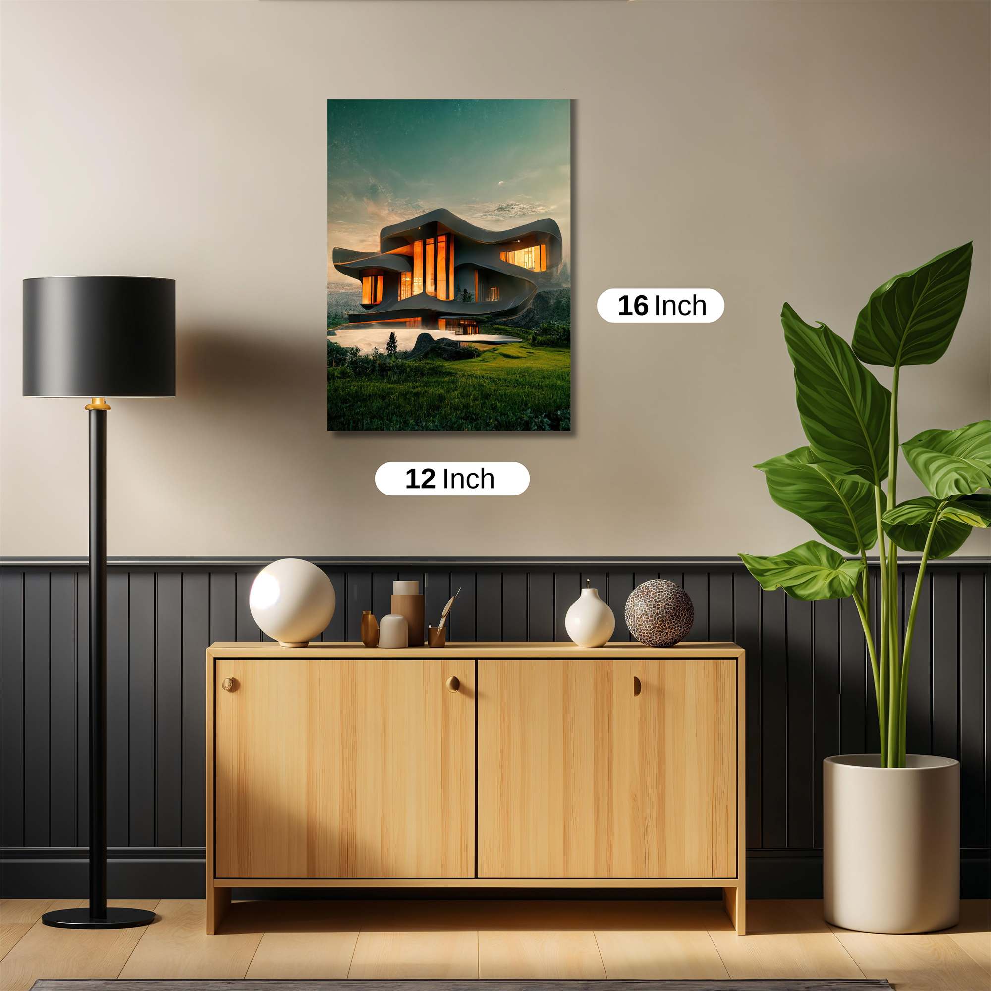Modern Serenity Safe Wall Magnetic / M