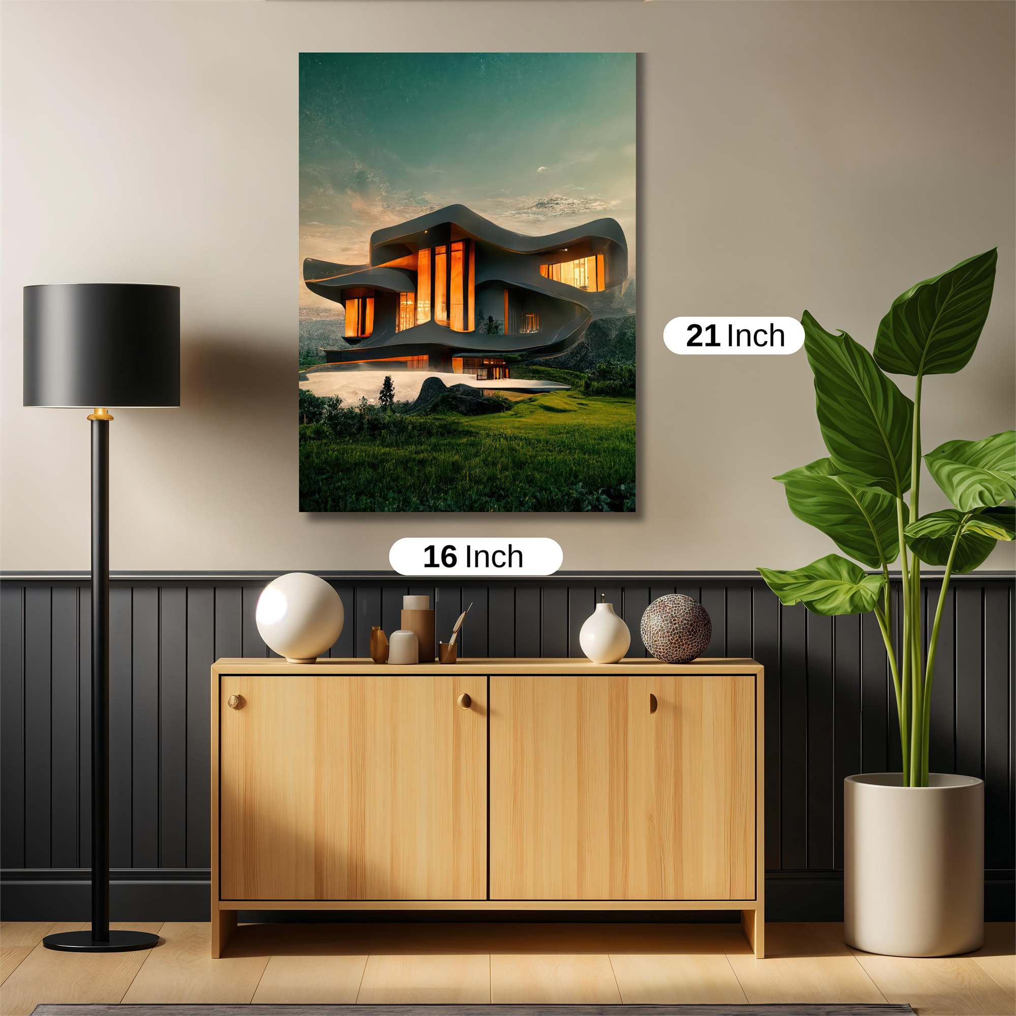 Modern Serenity Safe Wall Magnetic / M