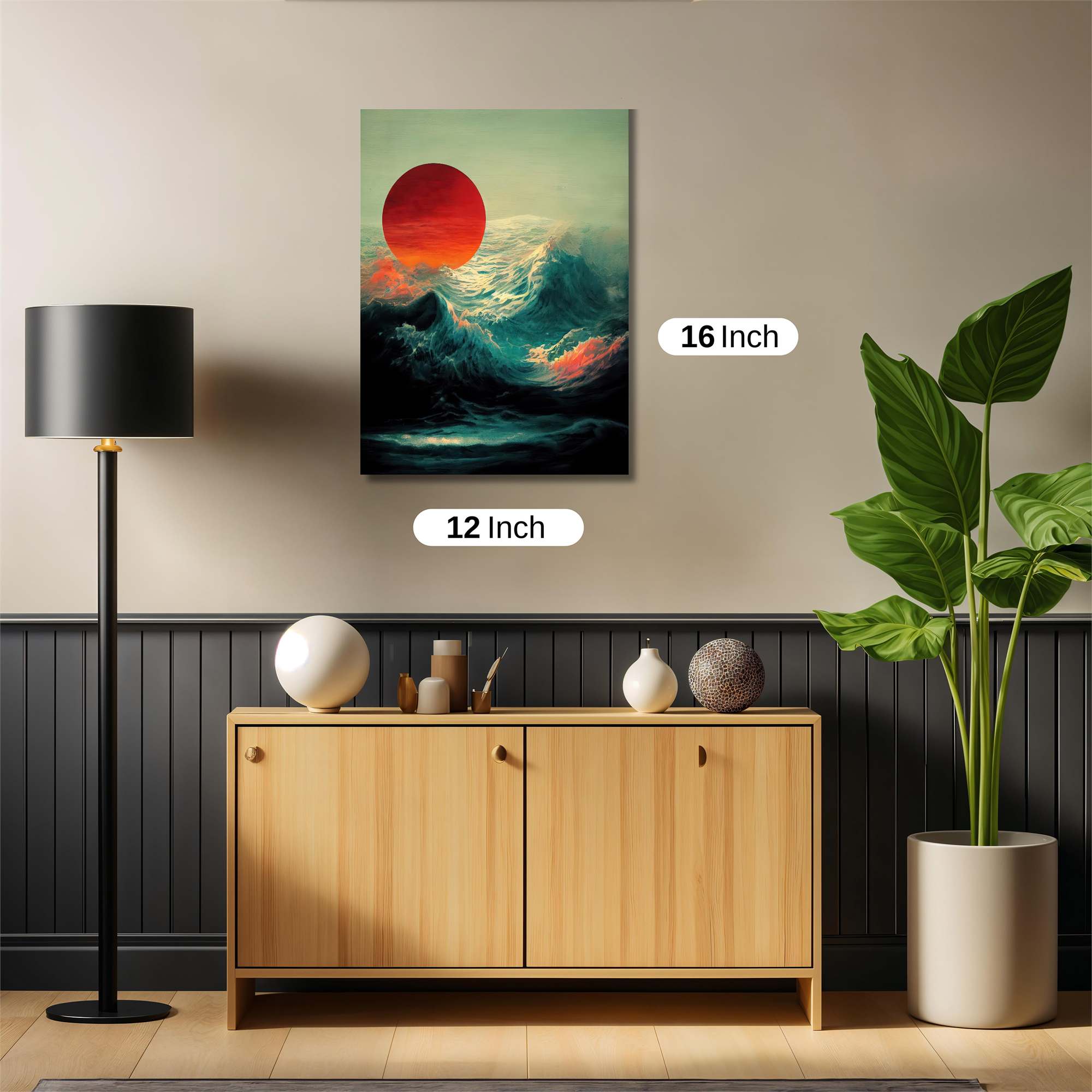Sunrise Turmoil Safe Wall Magnetic / M