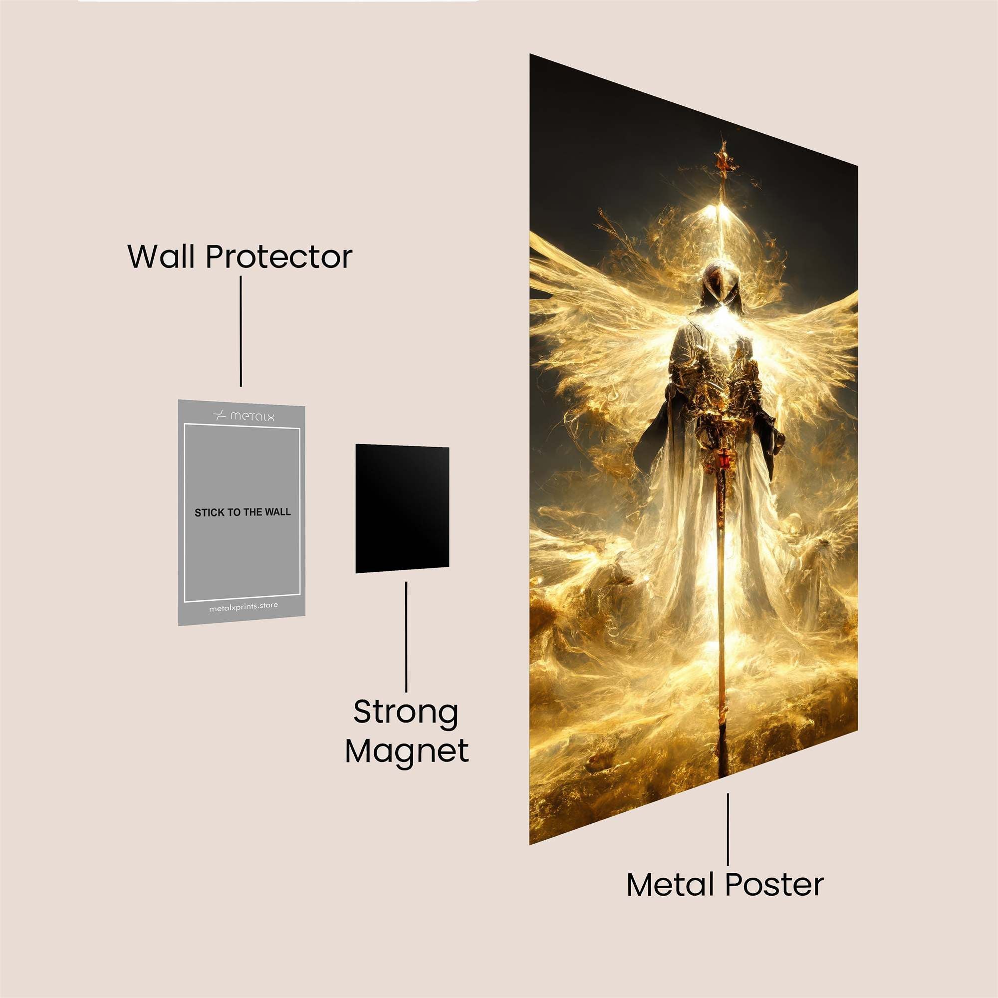 Archangel Radiant Safe Wall Magnetic / M