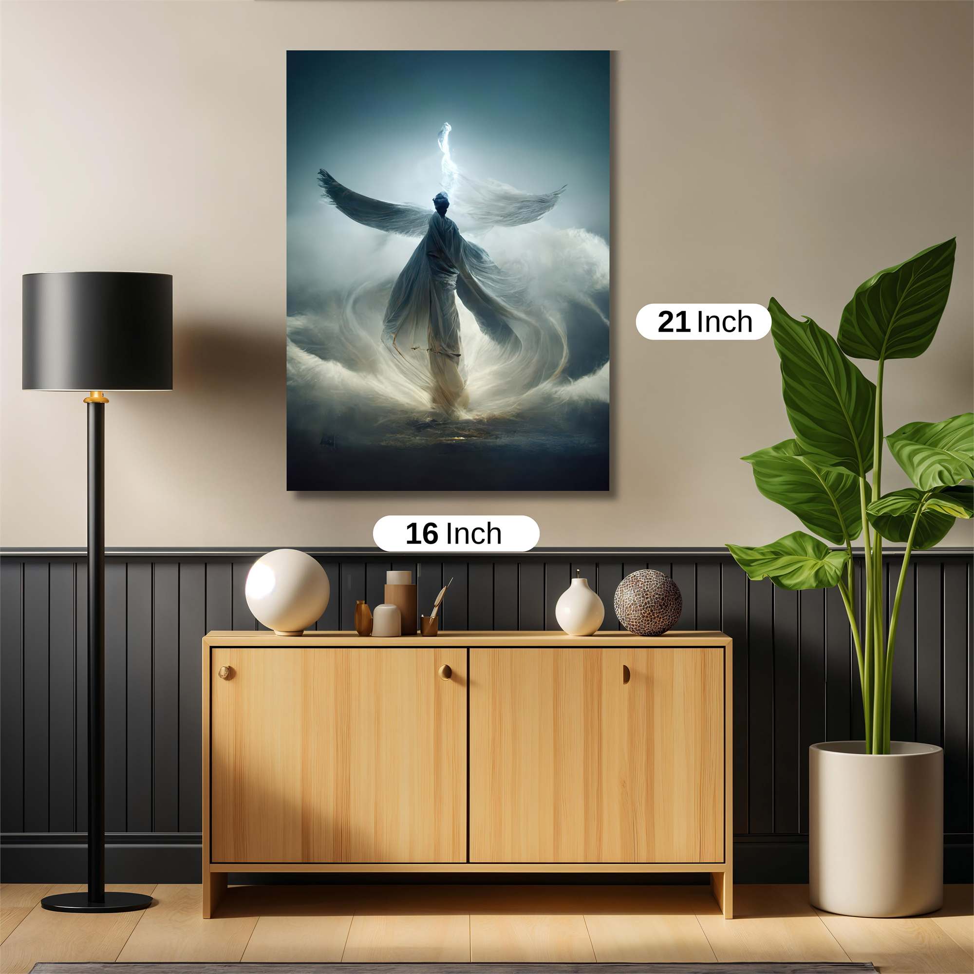 Angel Ascent Safe Wall Magnetic / M