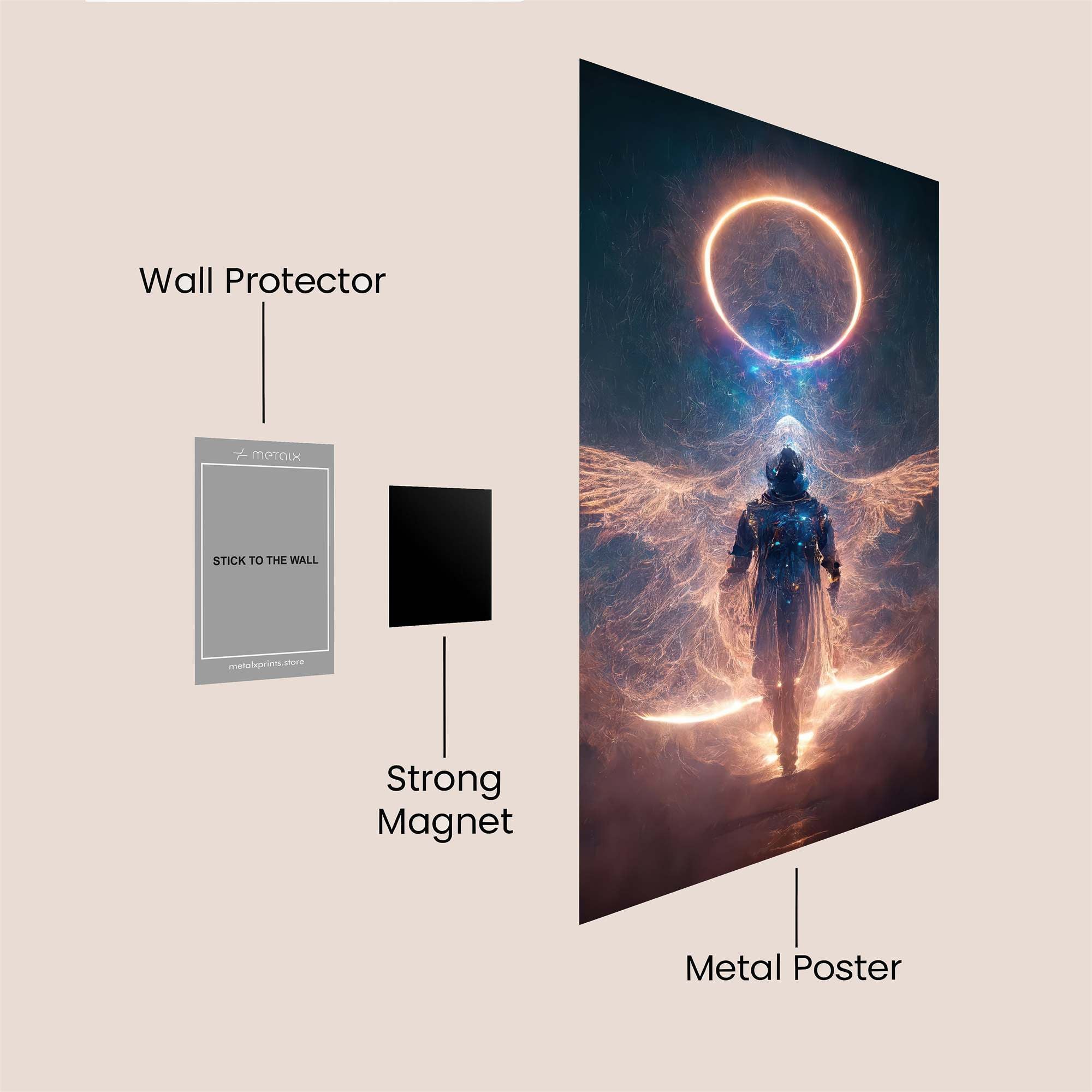 Angel Ascension Safe Wall Magnetic / M
