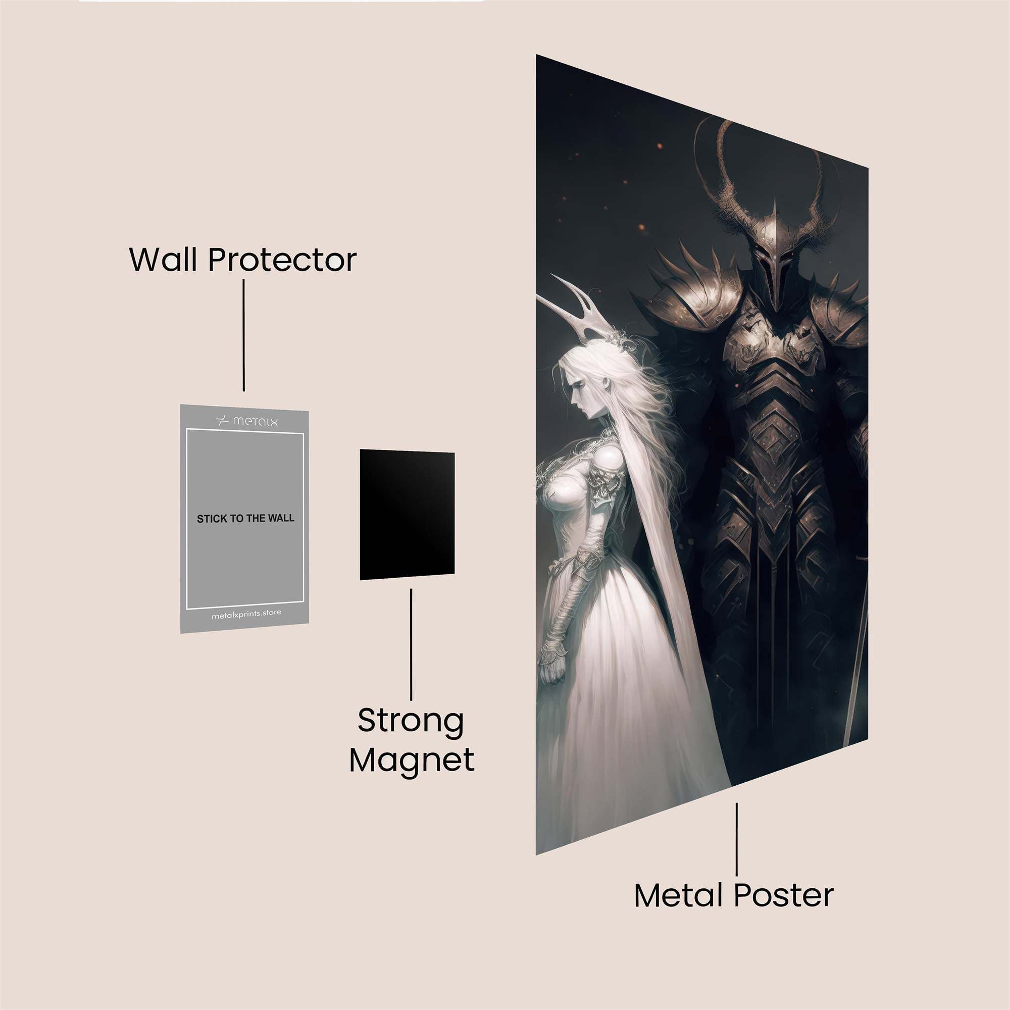 Elf Enigma Safe Wall Magnetic / M