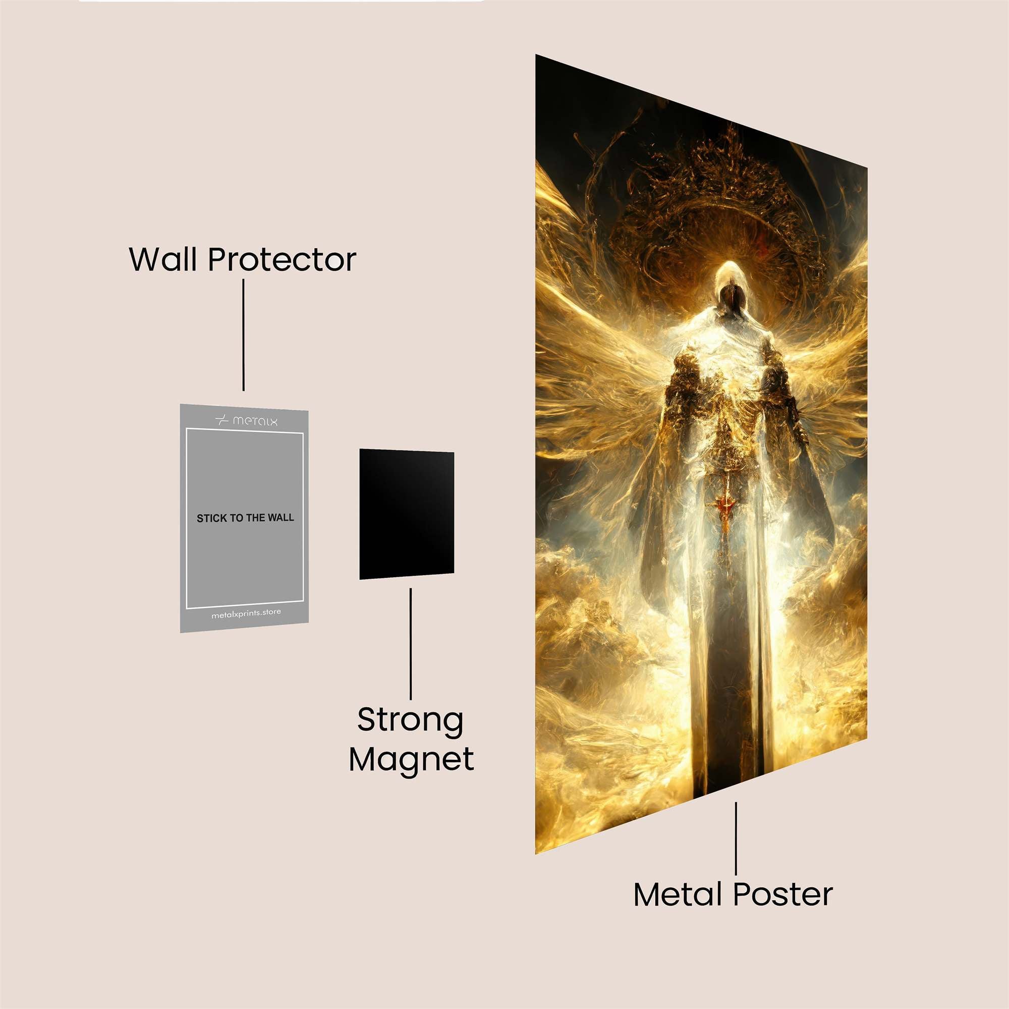 Archangel Radiant Safe Wall Magnetic / M