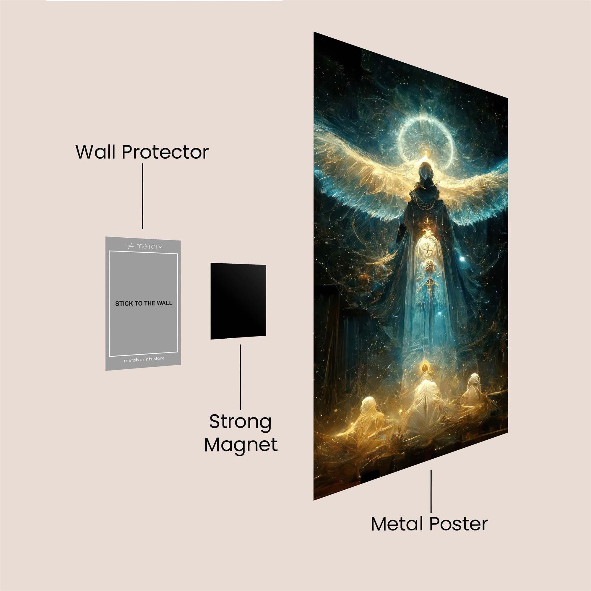Angel Radiance Safe Wall Magnetic / M