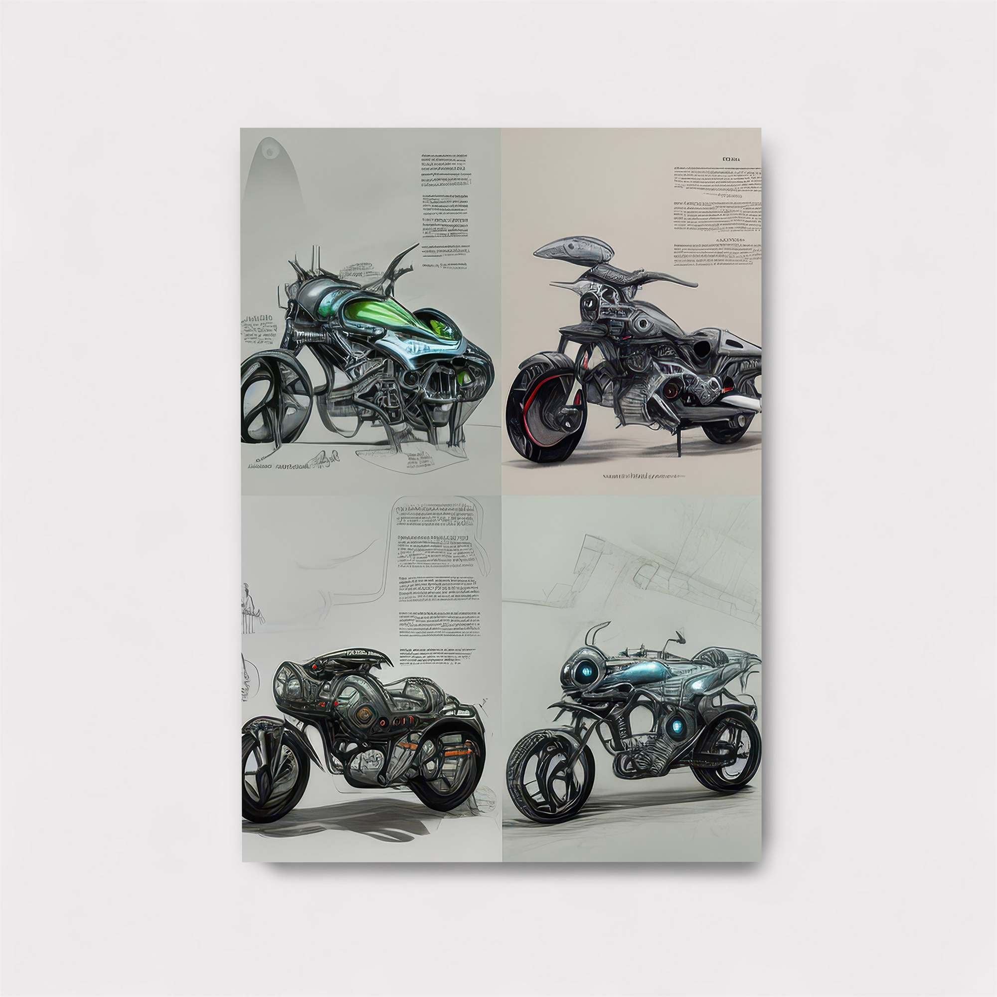 Cyber Serenity Safe Wall Magnetic / M