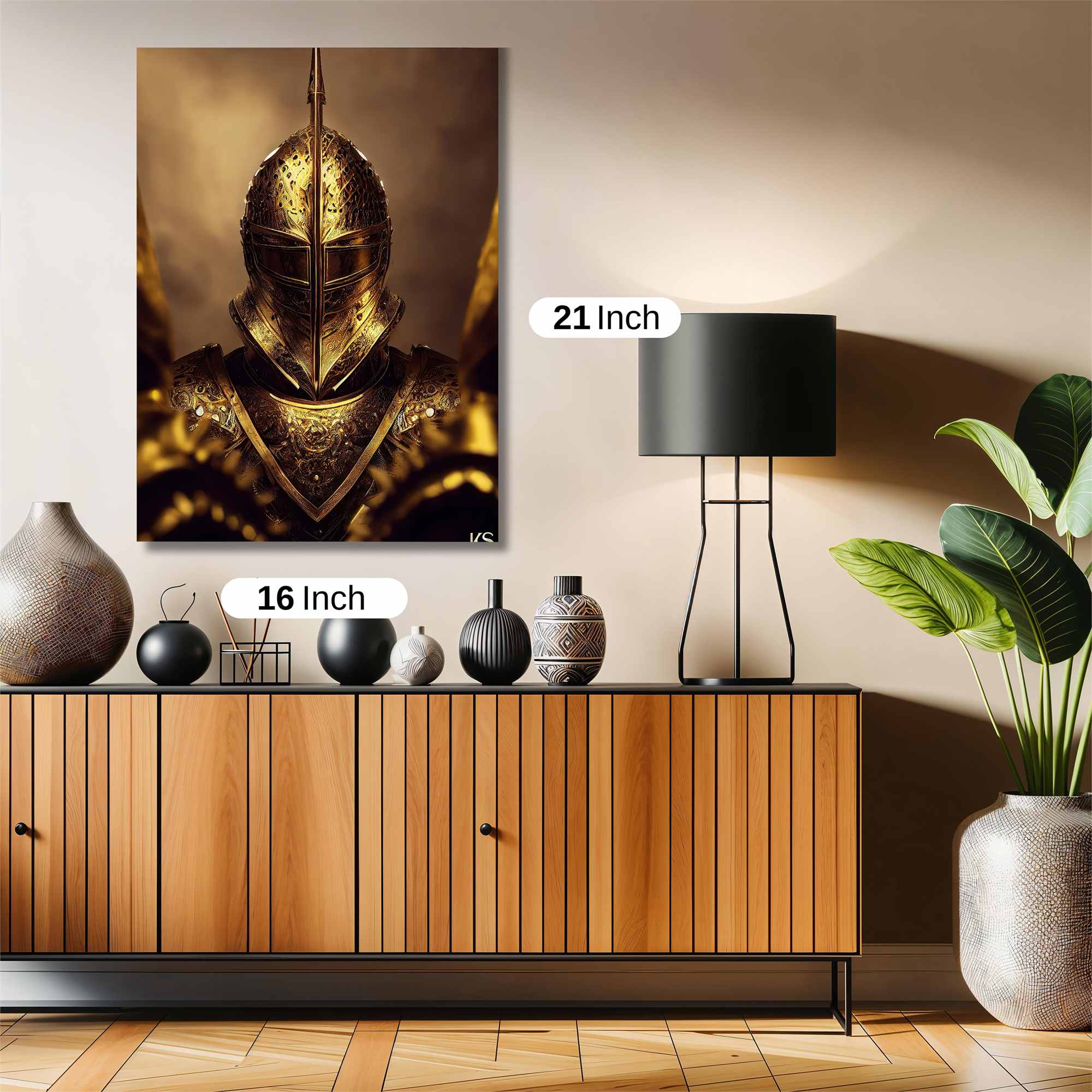 Golden Sentinel Safe Wall Magnetic / M