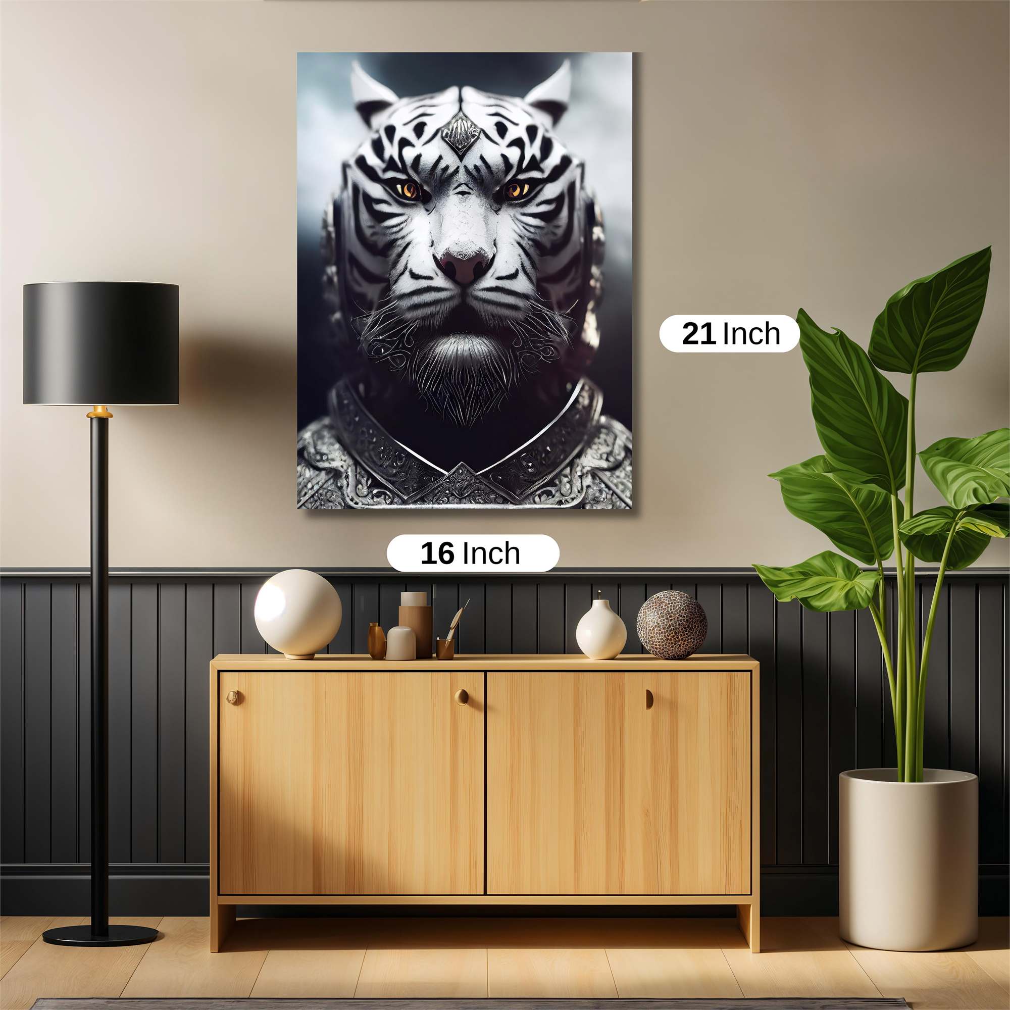 Tiger Majesty Safe Wall Magnetic / M