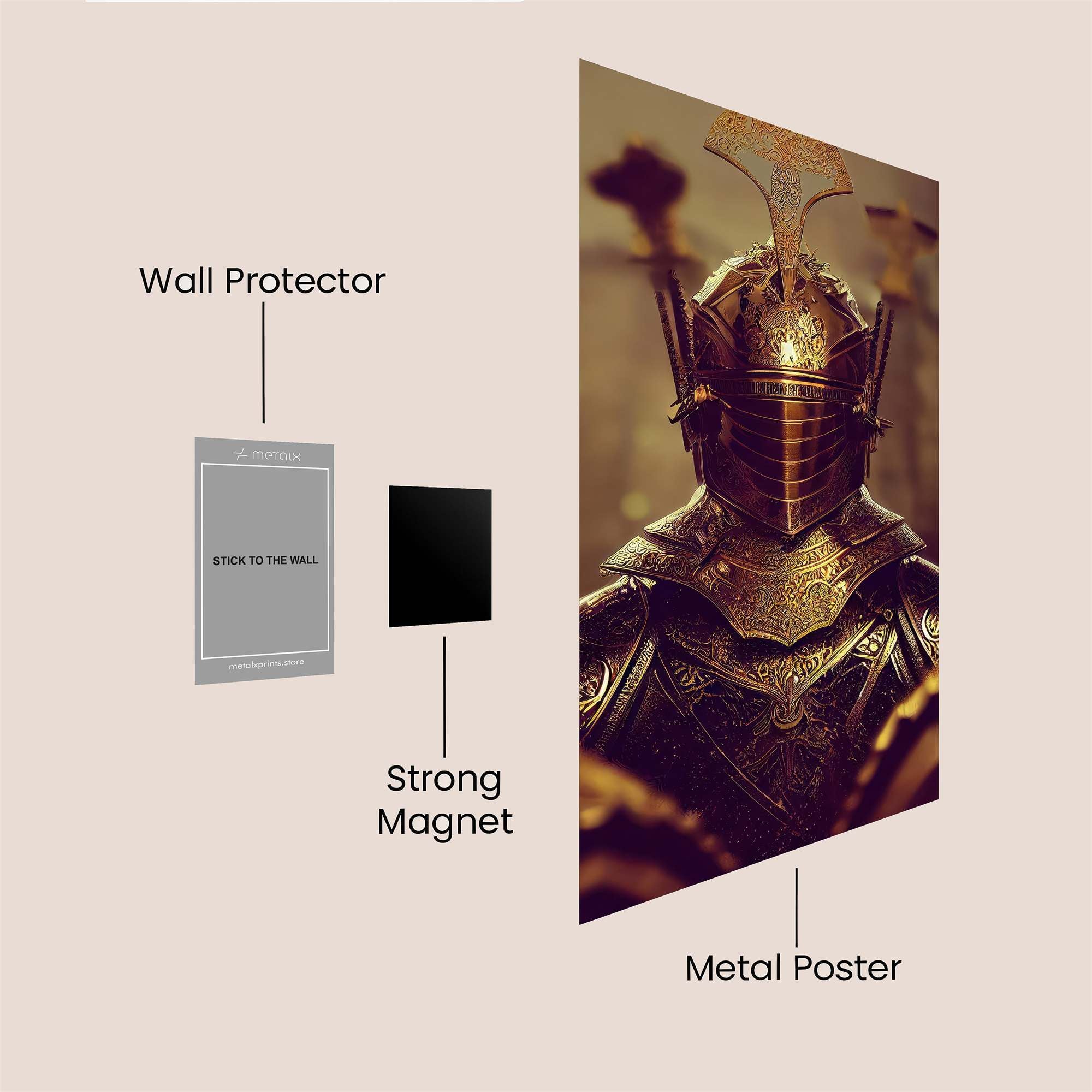 Knight Regal Safe Wall Magnetic / M