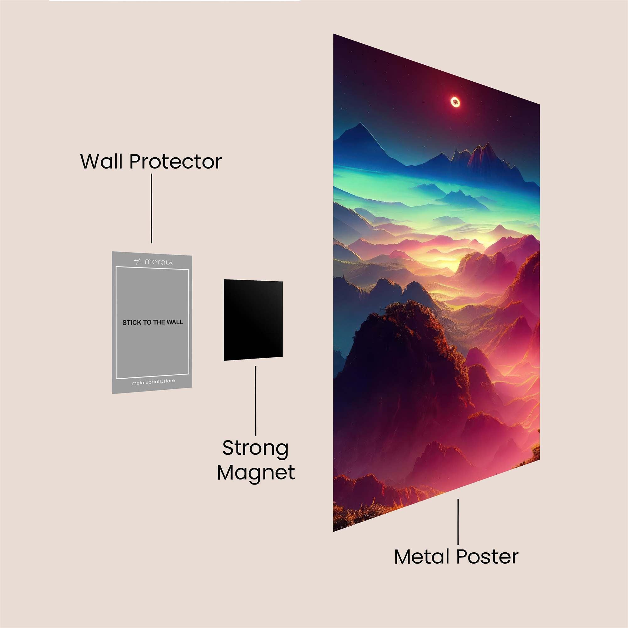 Eclipse Dream Safe Wall Magnetic / M