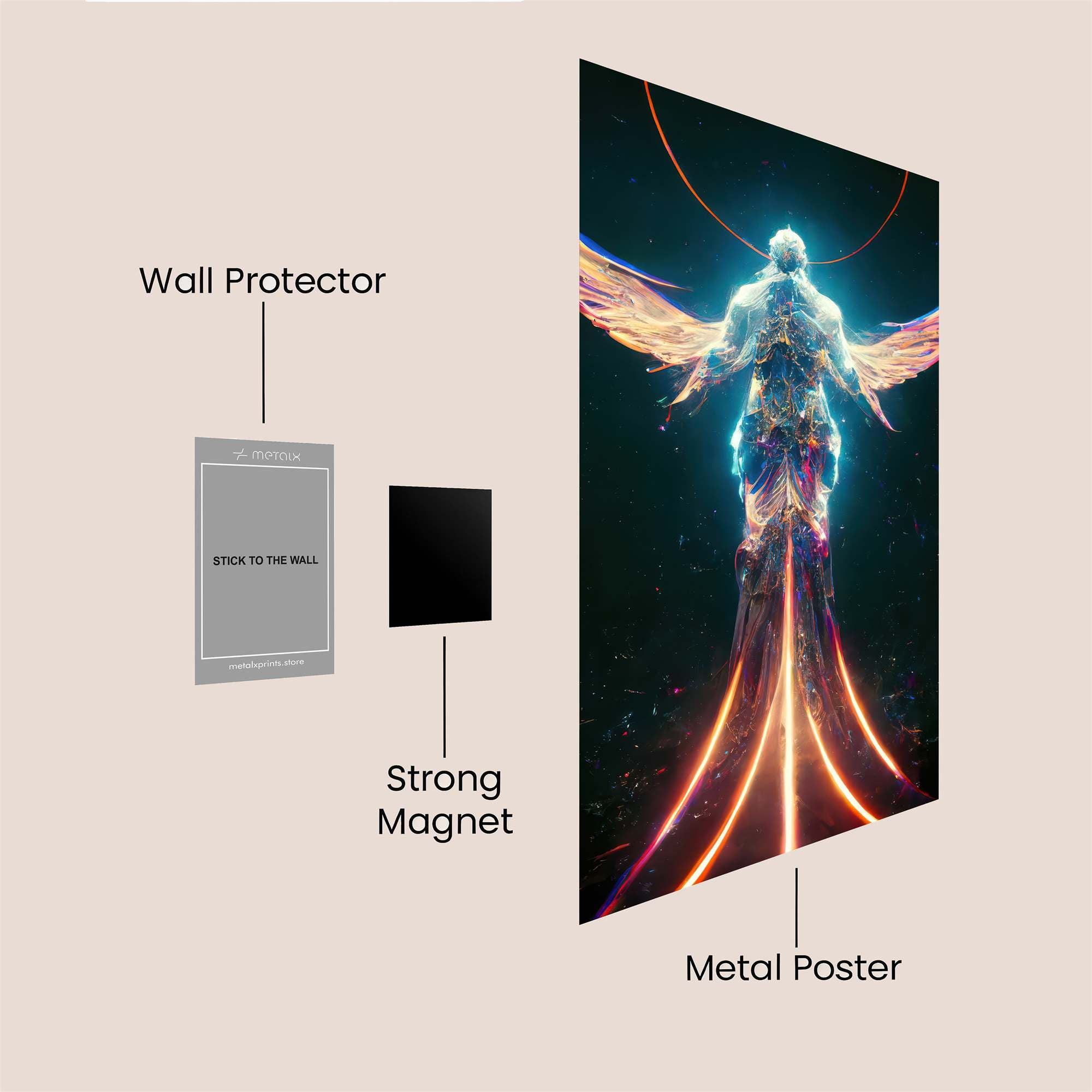 Phoenix Radiant Safe Wall Magnetic / M