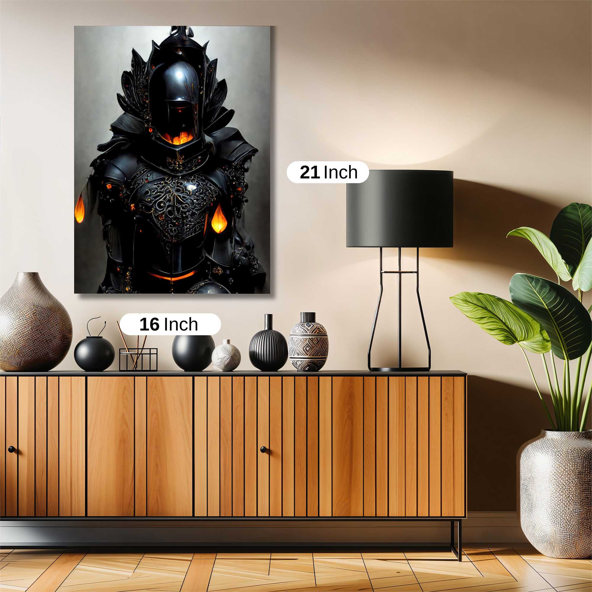 Knight Inferno Safe Wall Magnetic / M