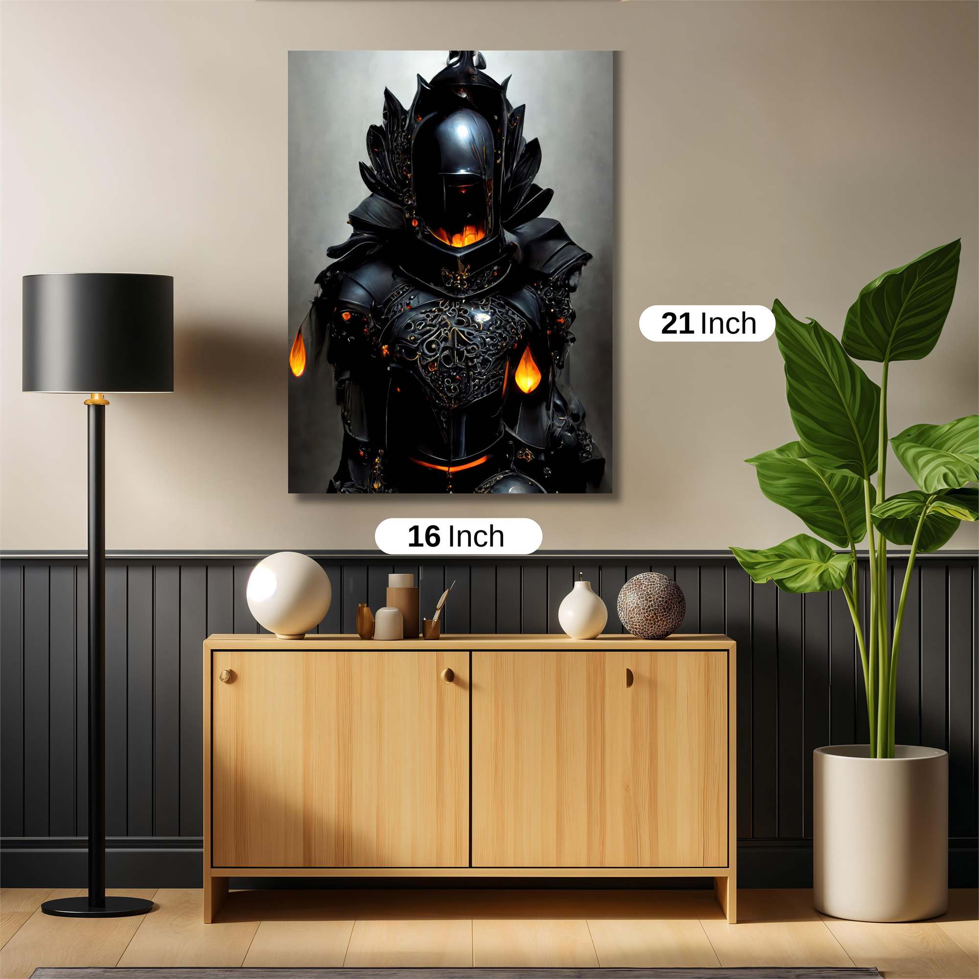 Knight Inferno Safe Wall Magnetic / M