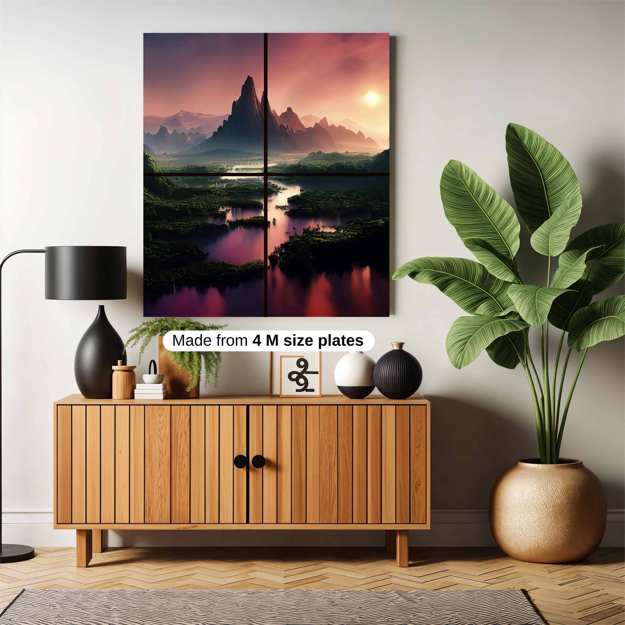 Sunset Serenity Safe Wall Magnetic / M