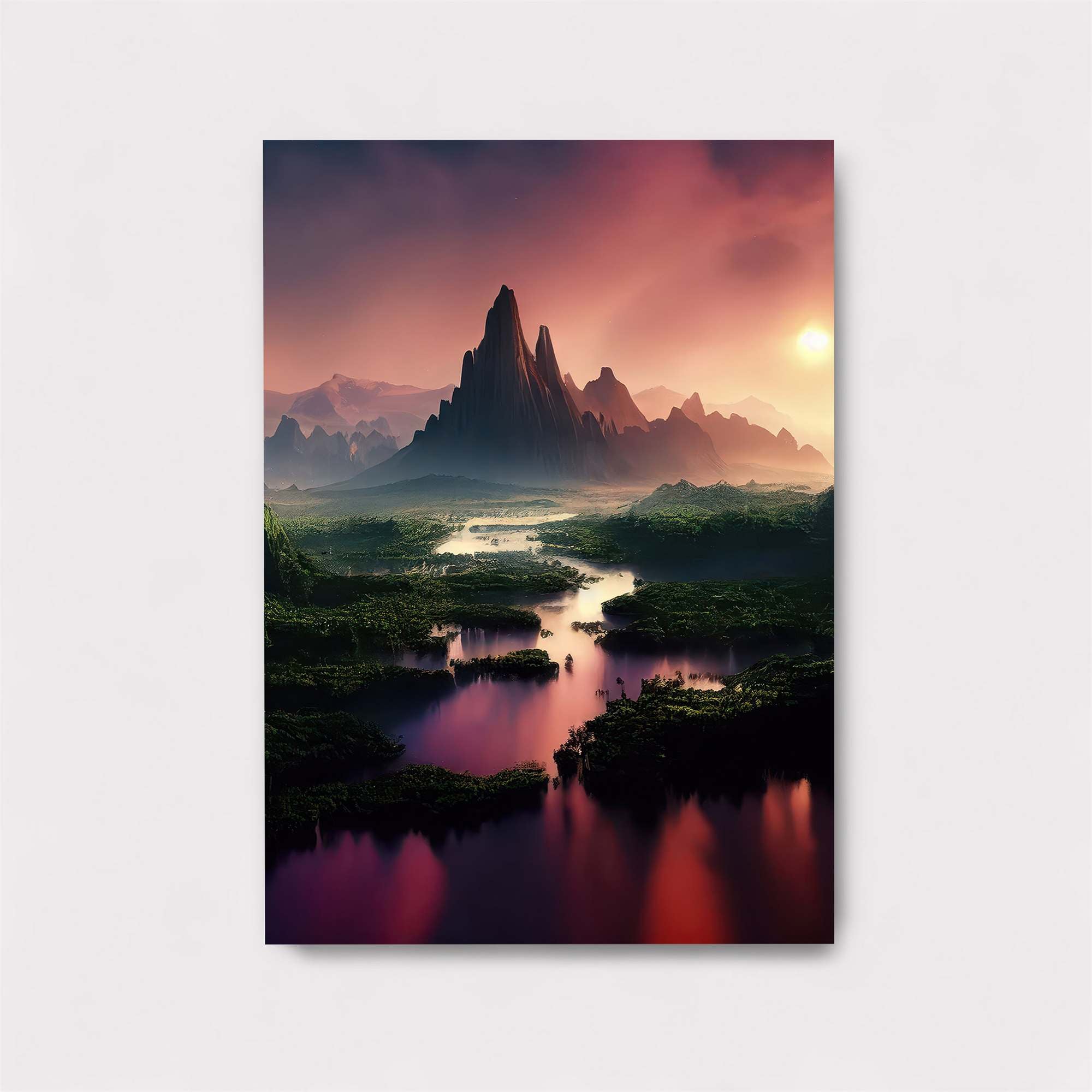 Sunset Serenity Safe Wall Magnetic / M
