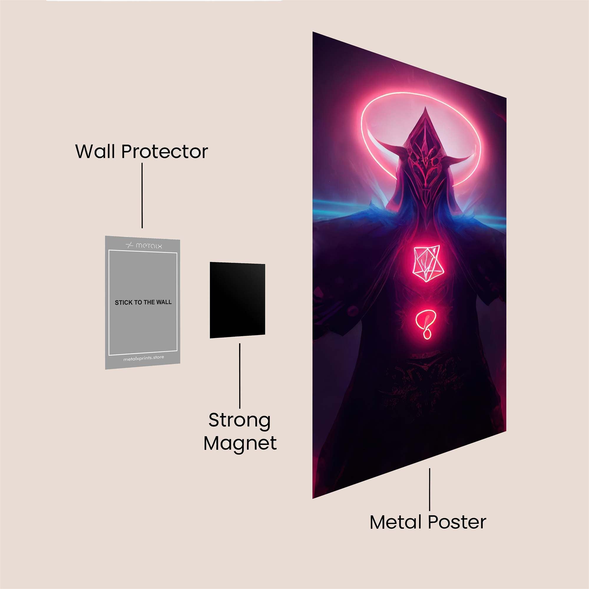Sorcerer Enigma Safe Wall Magnetic / M