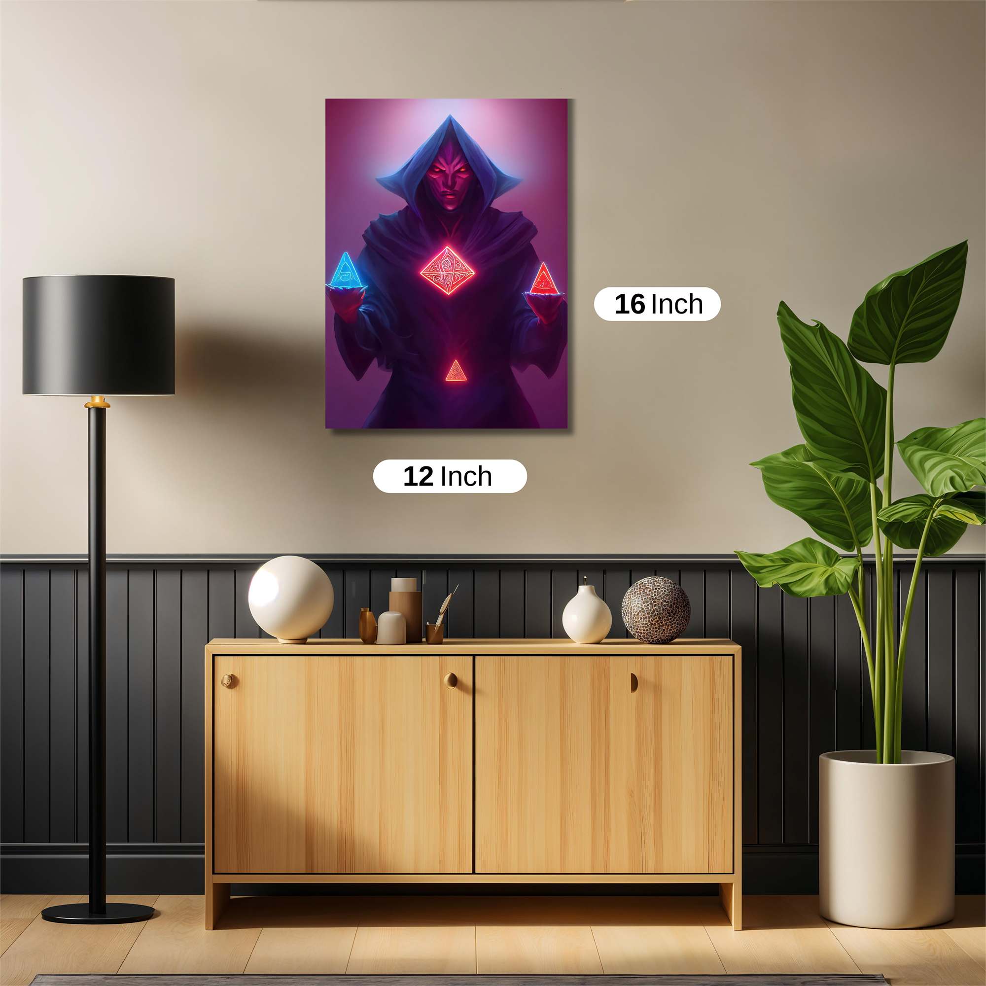 Sorcerer Serene Safe Wall Magnetic / M
