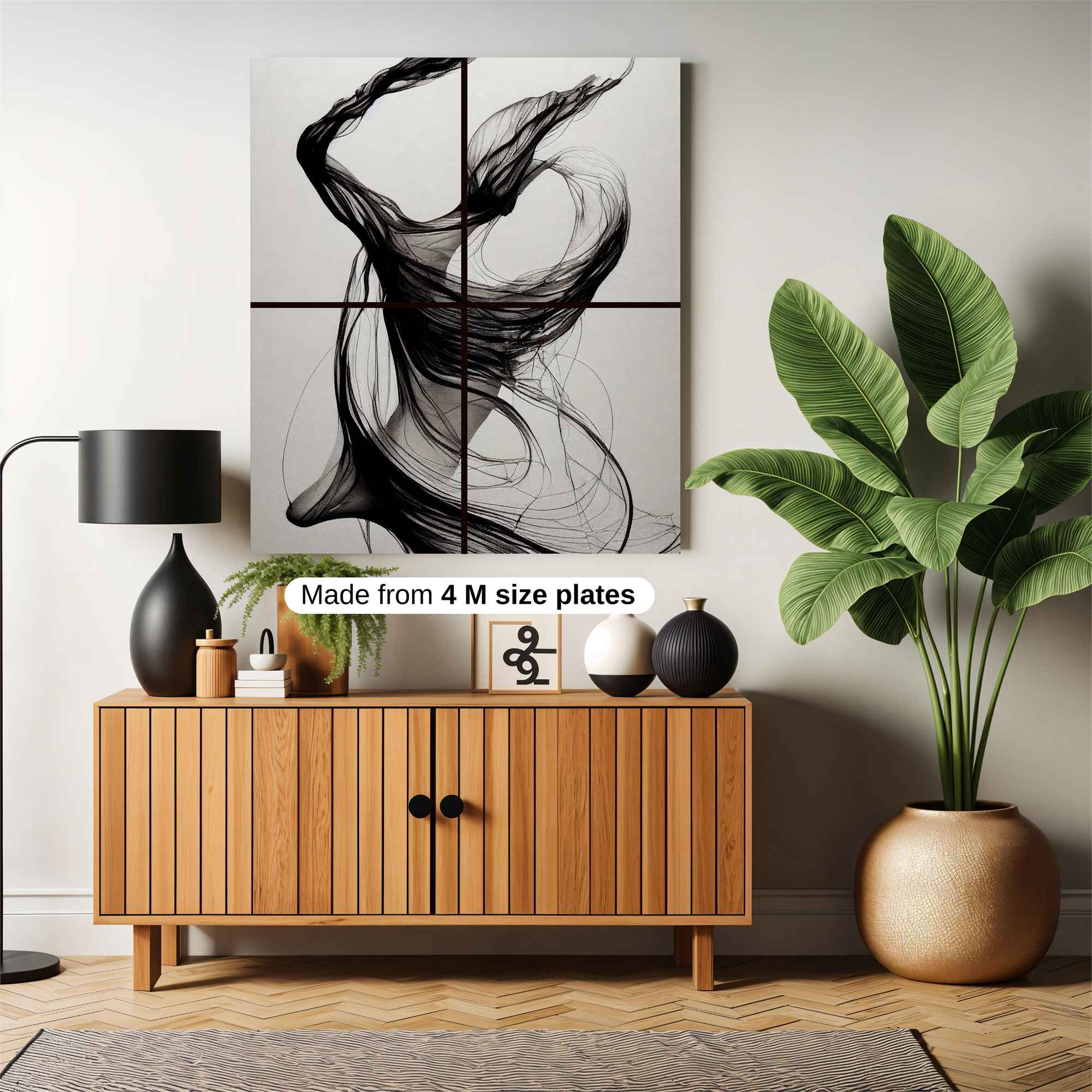 Ink Dance Safe Wall Magnetic / M