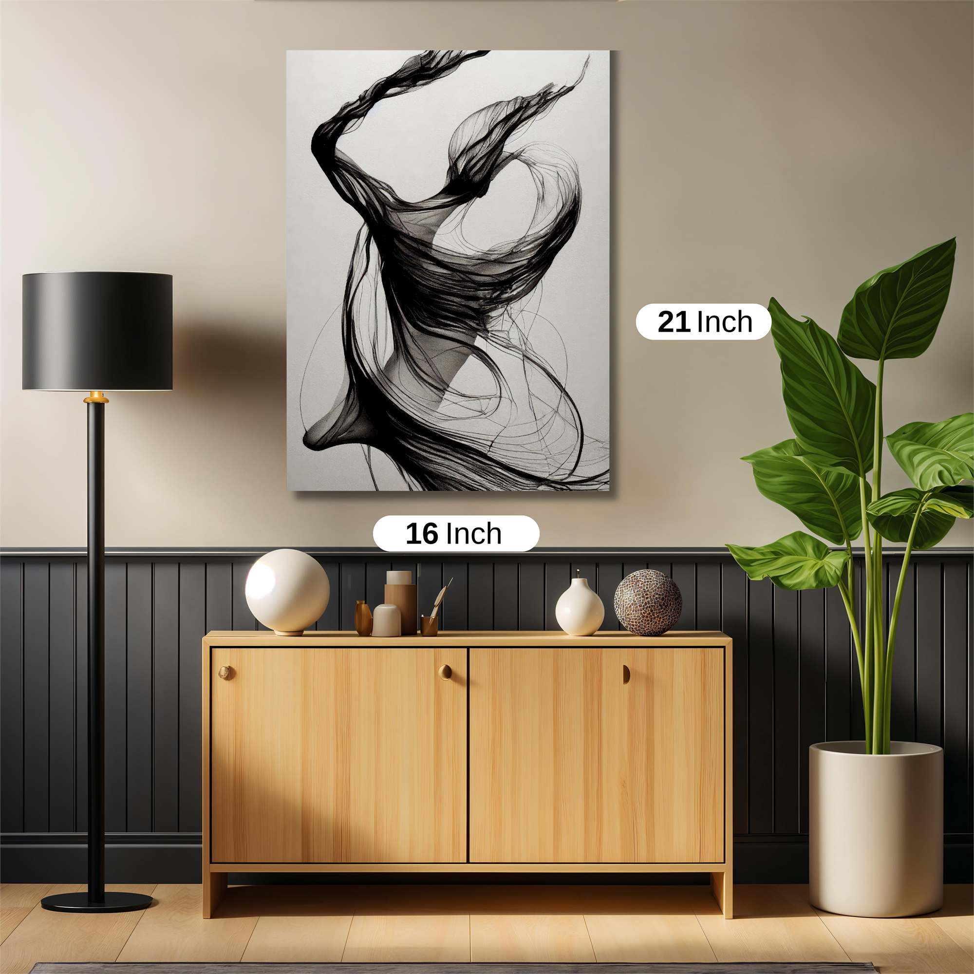 Ink Dance Safe Wall Magnetic / M