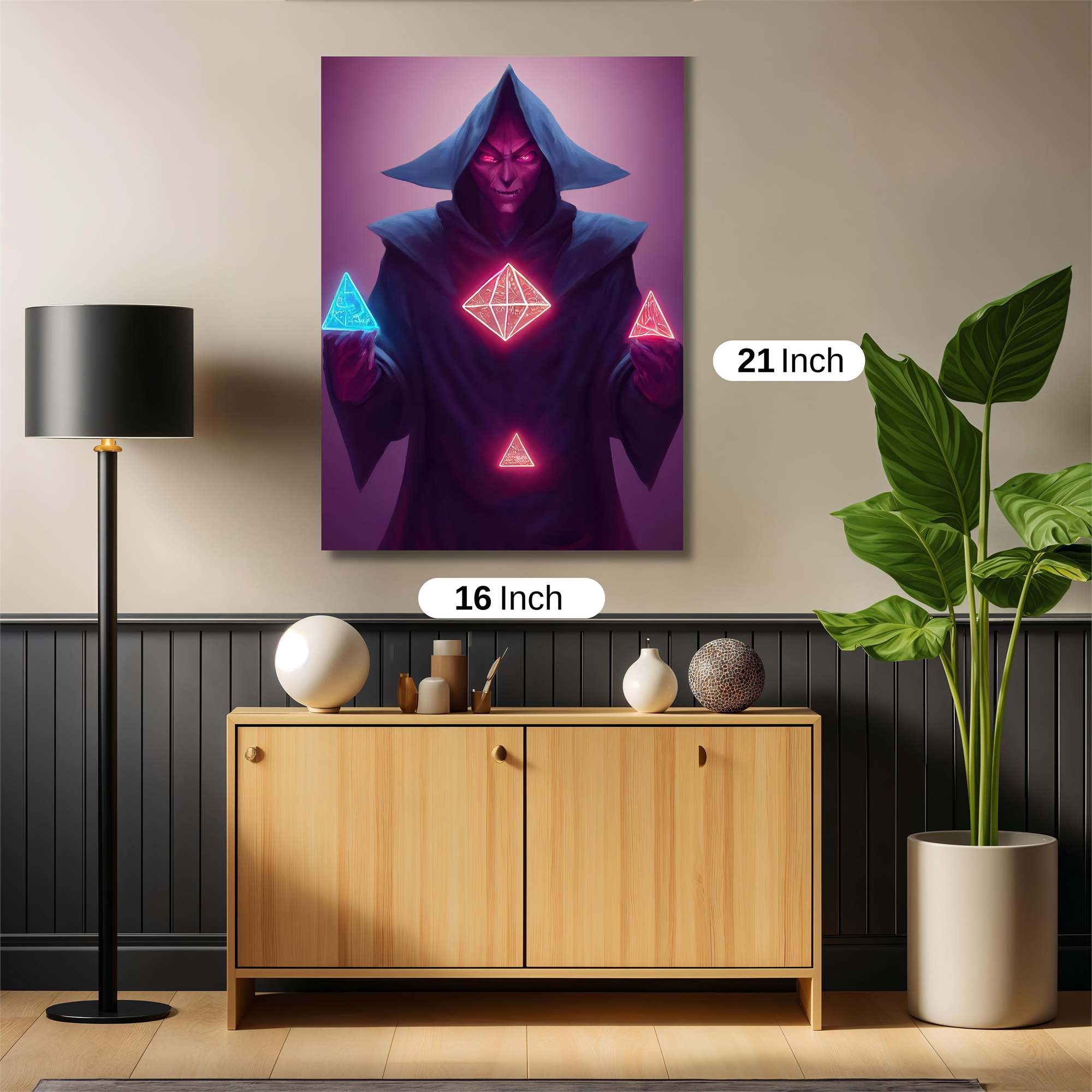 Sorcerer Serenity Safe Wall Magnetic / M