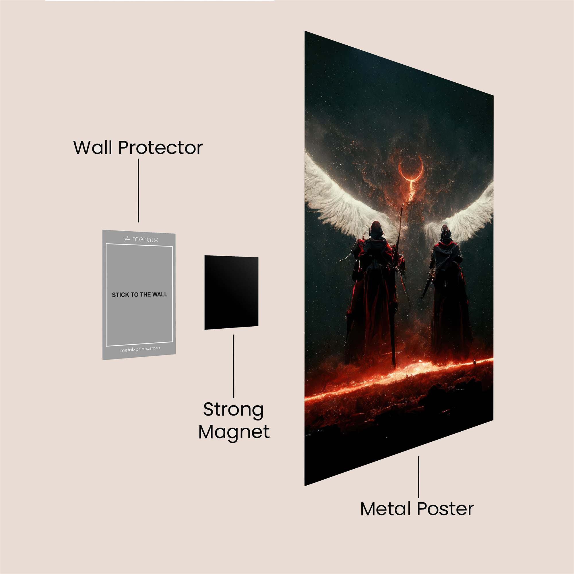 Guardians Twilight Safe Wall Magnetic / M