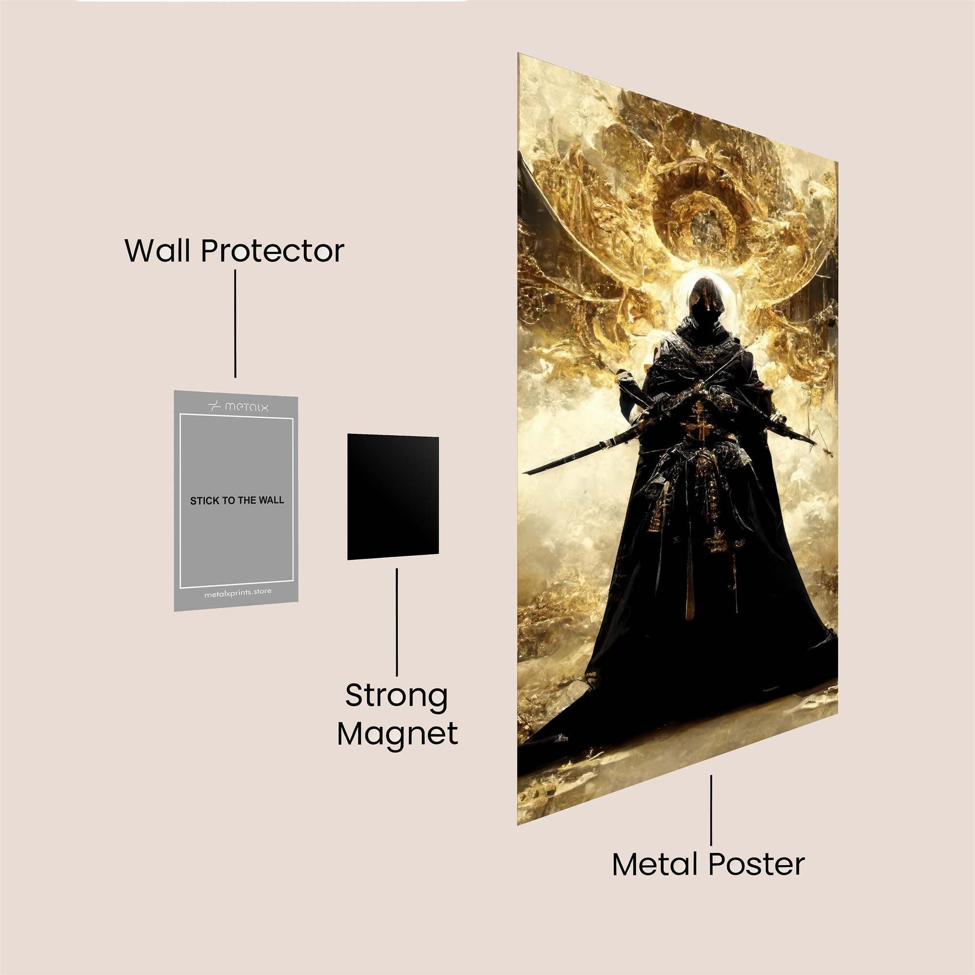 Knightly Radiance Safe Wall Magnetic / M