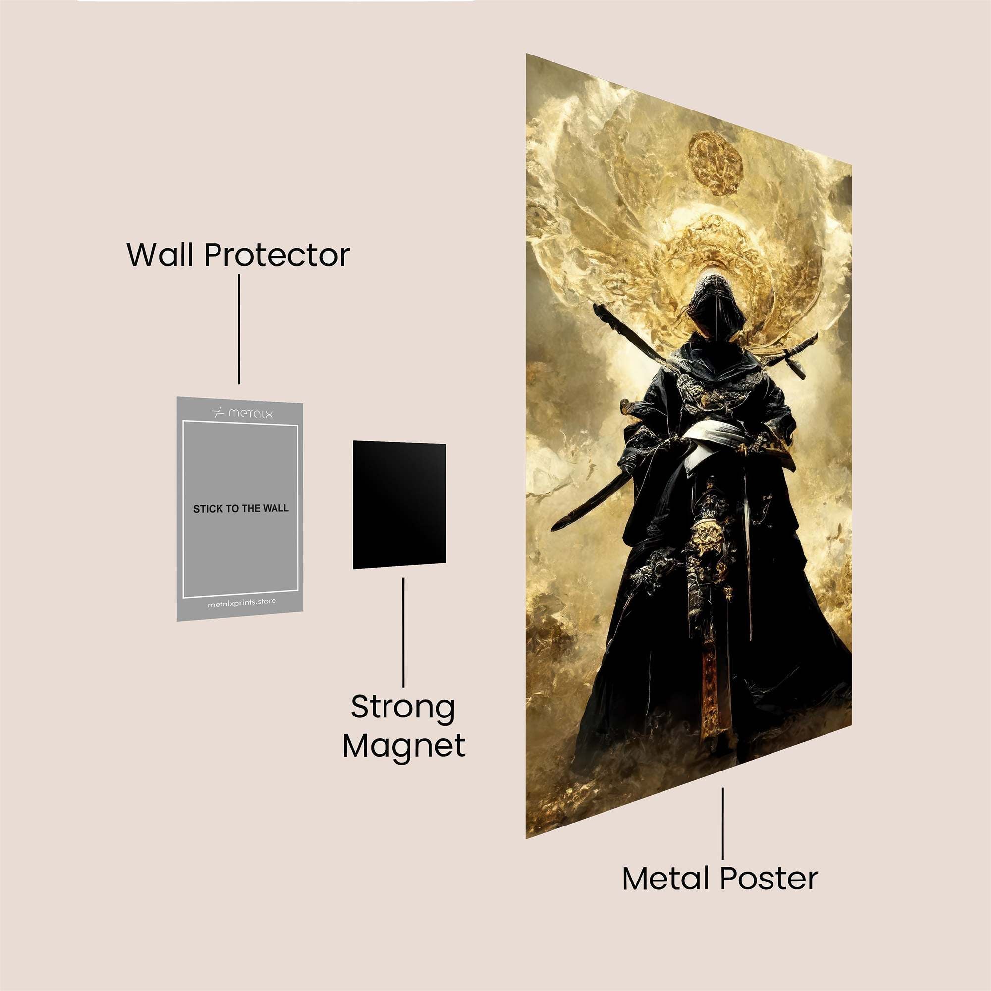 Samurai Divine Safe Wall Magnetic / M