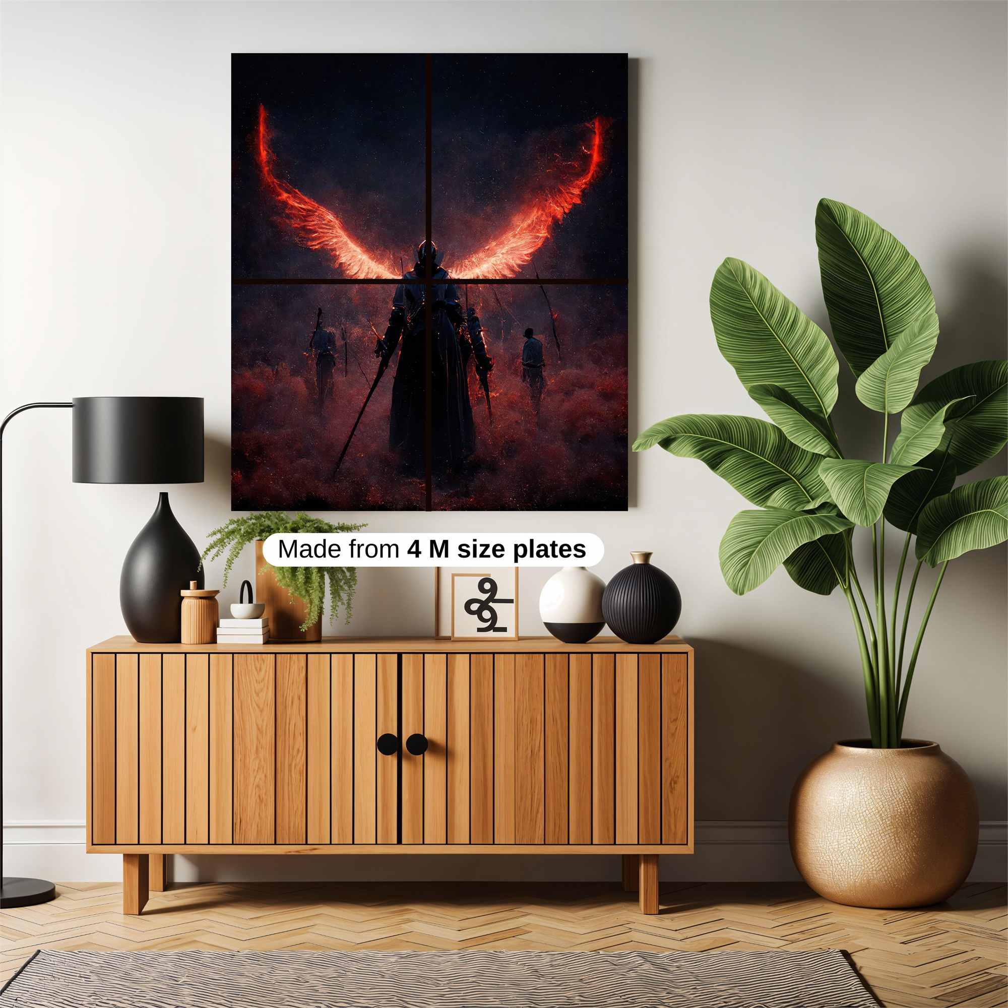Angel Blaze Safe Wall Magnetic / M