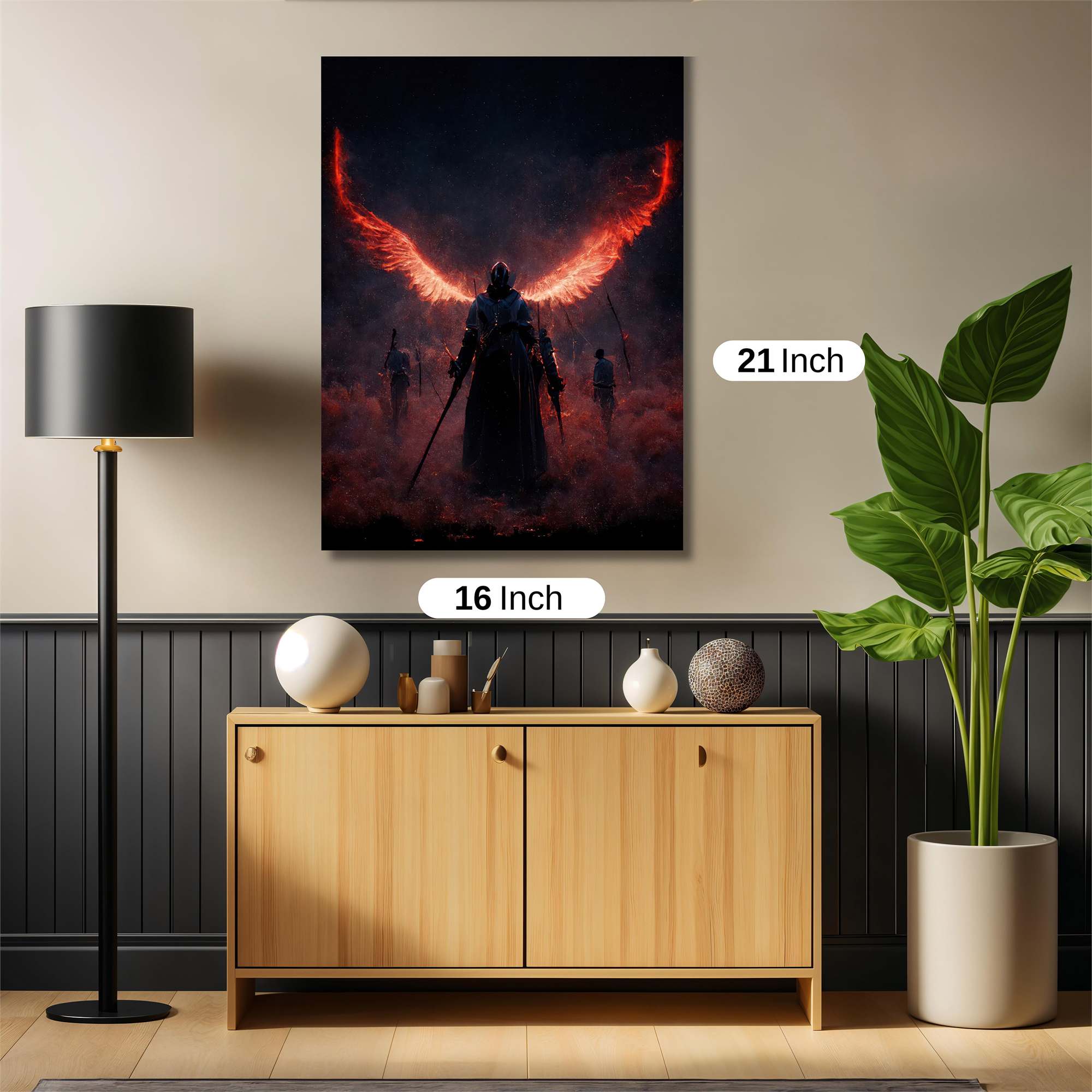 Angel Blaze Safe Wall Magnetic / M