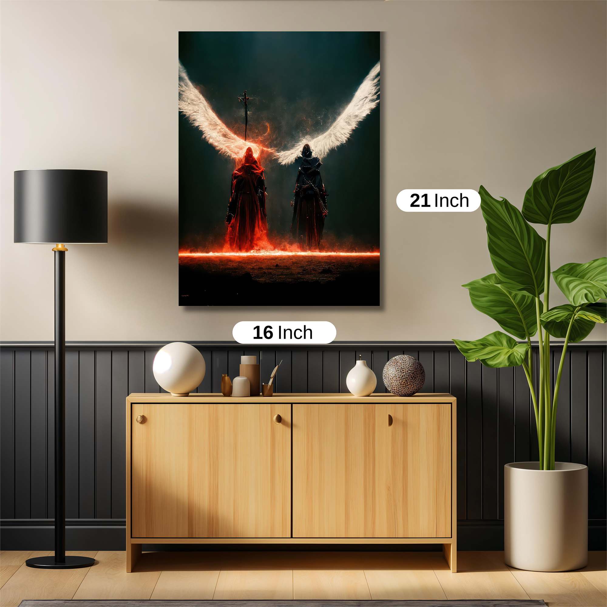 Angels Clash Safe Wall Magnetic / M