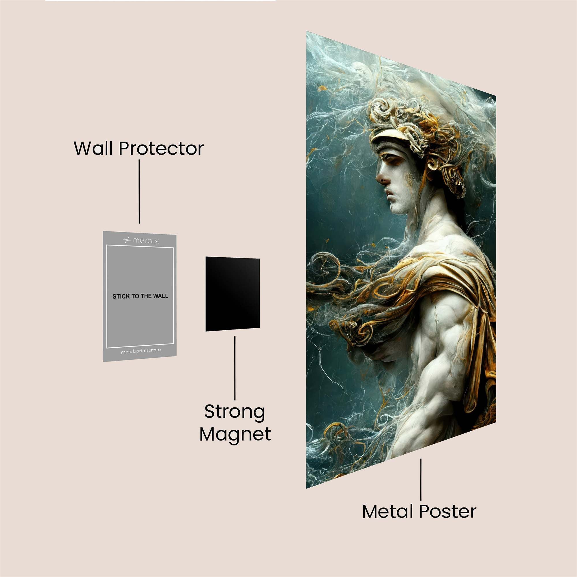 Apollo Ethereal Safe Wall Magnetic / M