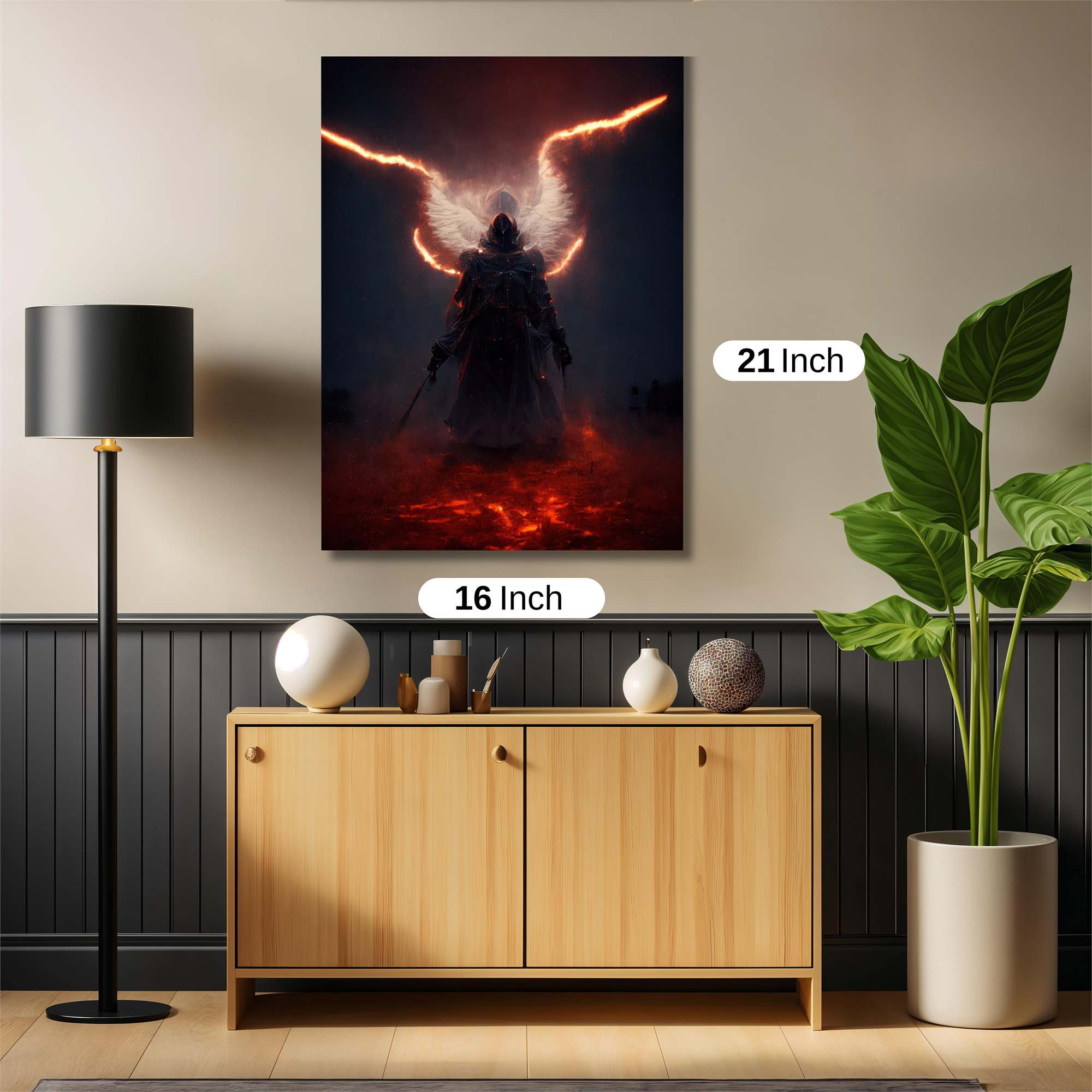 Angel Inferno Safe Wall Magnetic / M