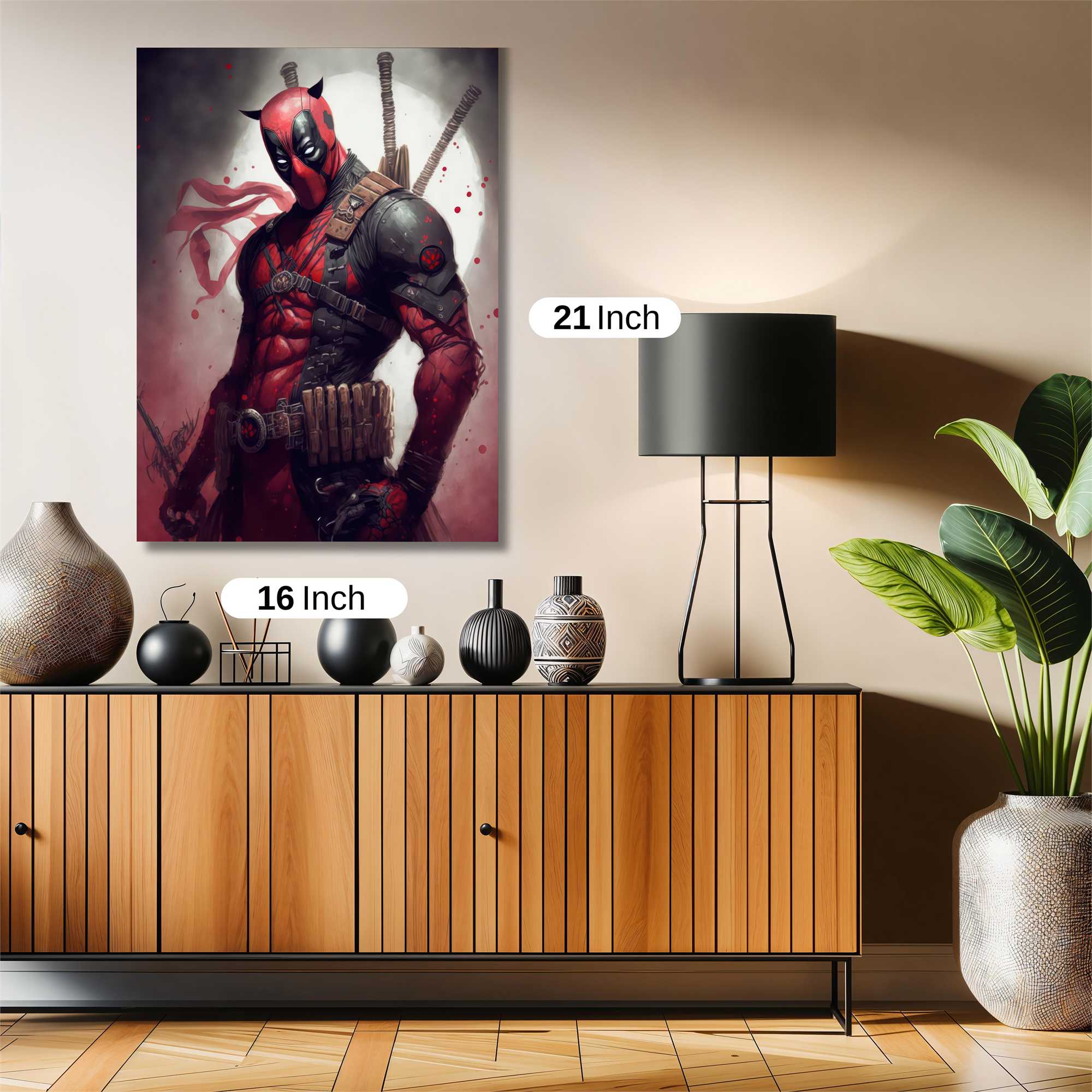 Deadpool Defiant Safe Wall Magnetic / M