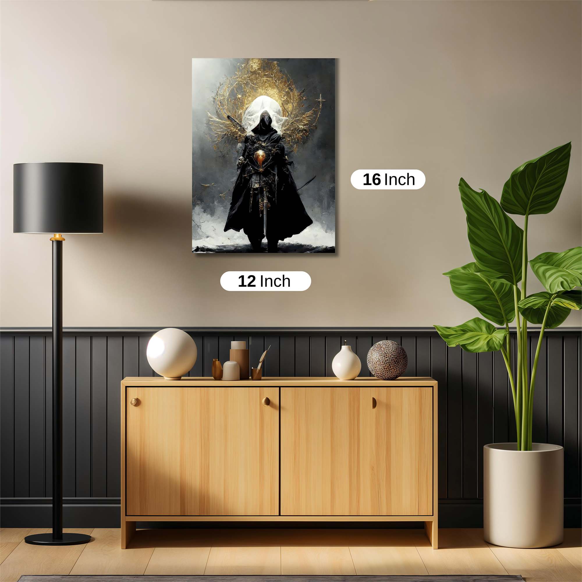 Angel Veiled Safe Wall Magnetic / M