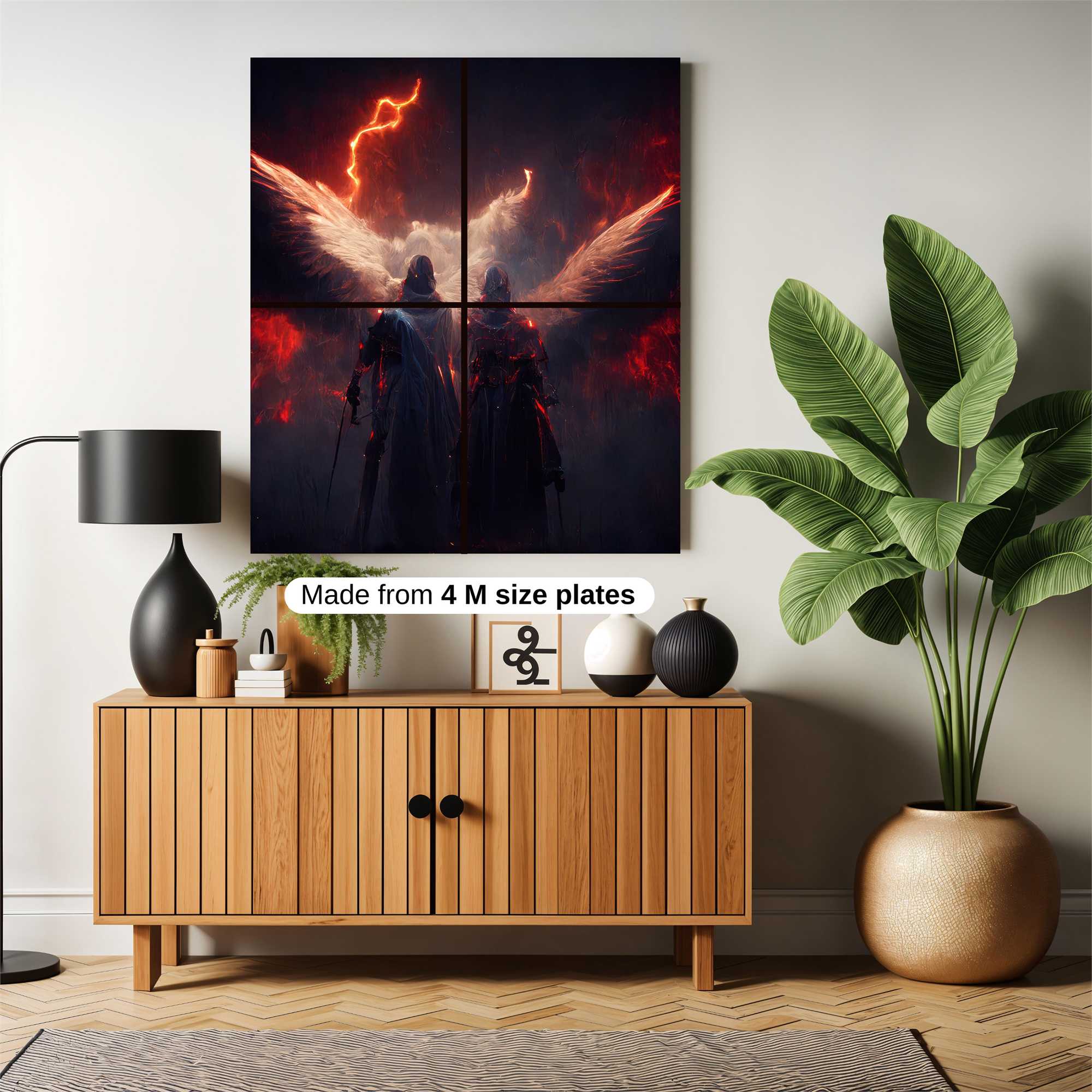 Angels Unleashed Safe Wall Magnetic / M