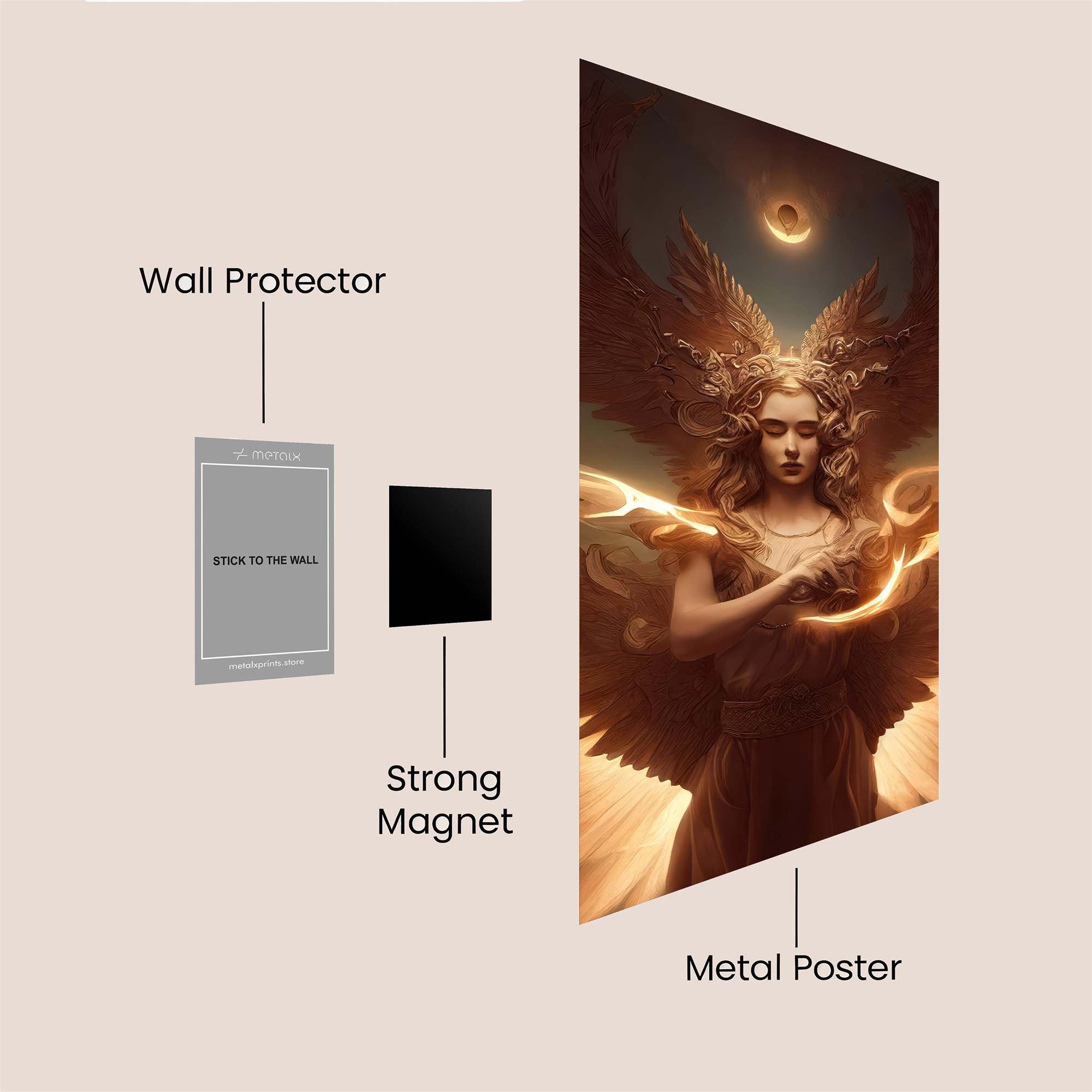 Eclipse Serenity Safe Wall Magnetic / M