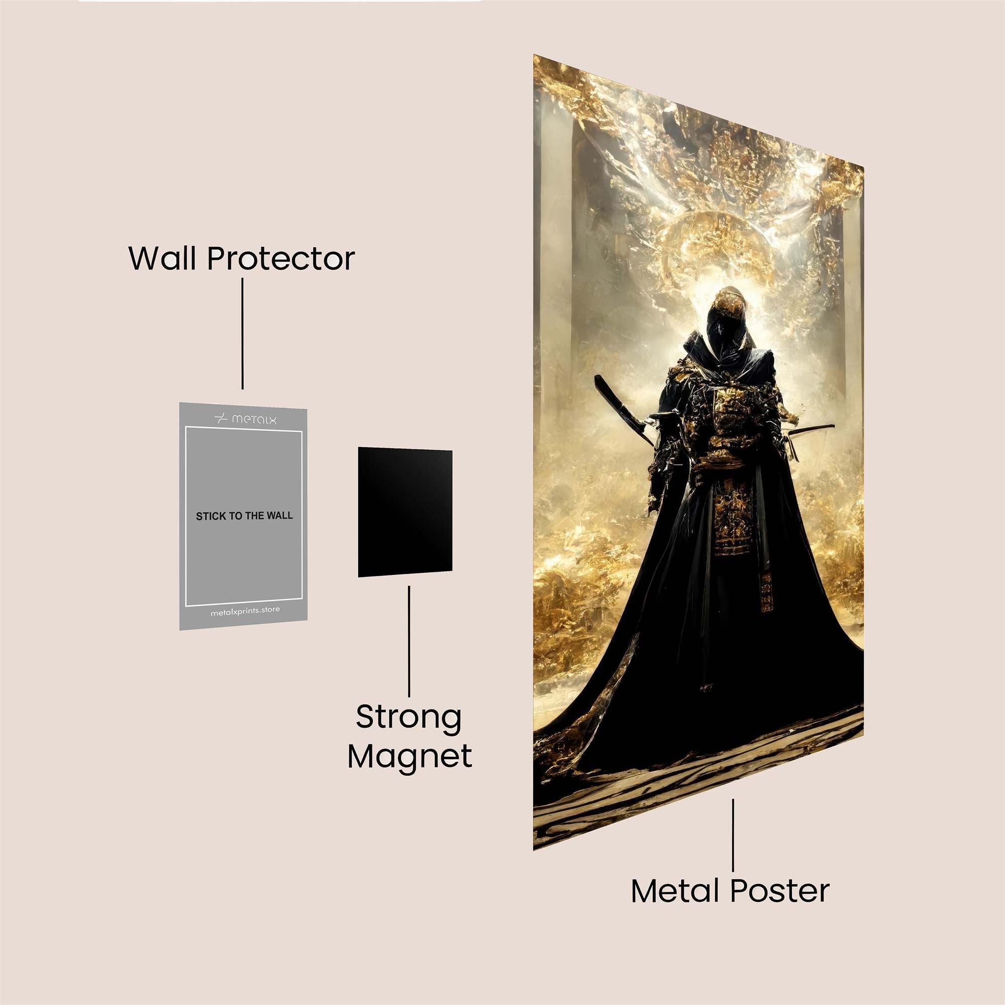Samurai Radiance Safe Wall Magnetic / M